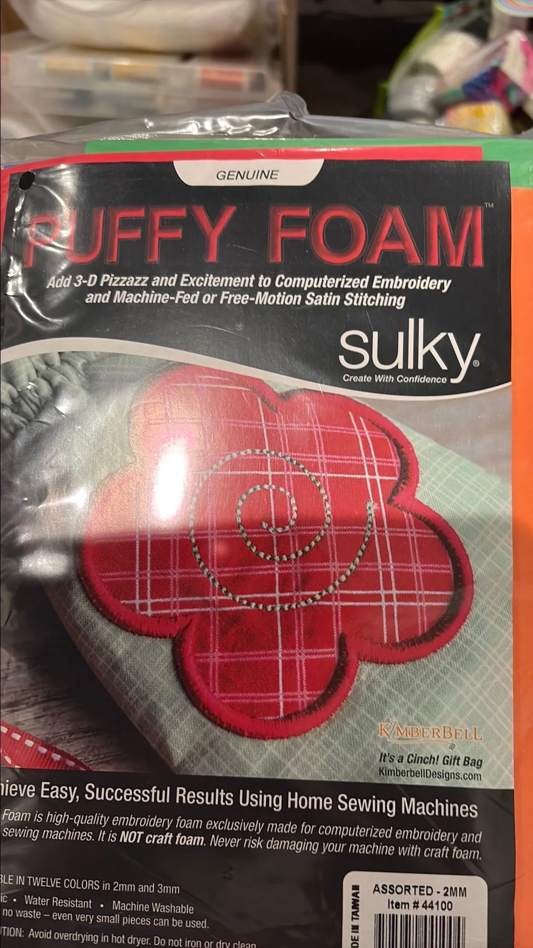 Product image for Sulky puffy Foam