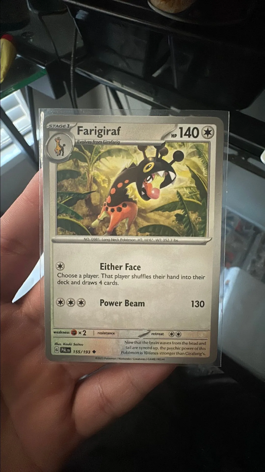 Product image for Farigiraf (Paldea Evolved)