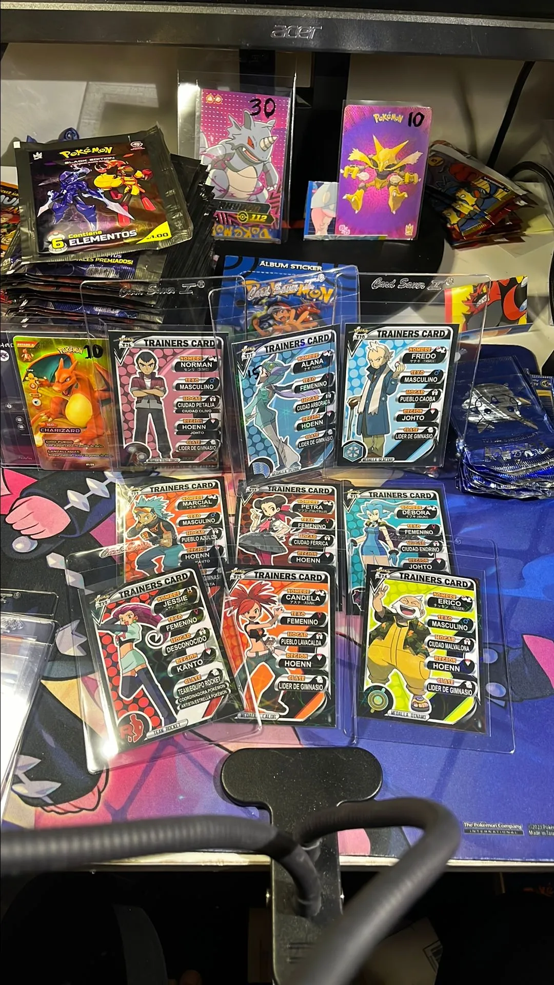 Product image for All 9 Pokedex Blue Trainers!