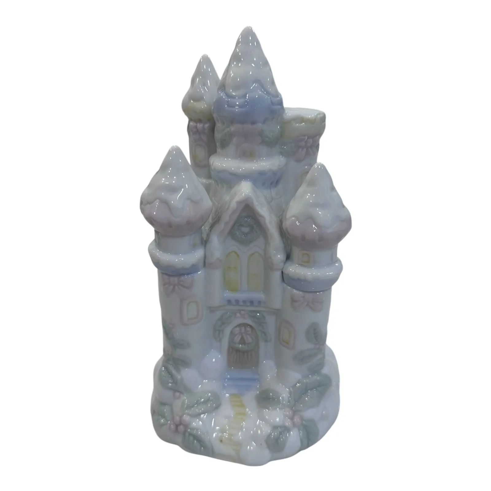 Product image for #239 Enesco Pastel Porcelain Castle