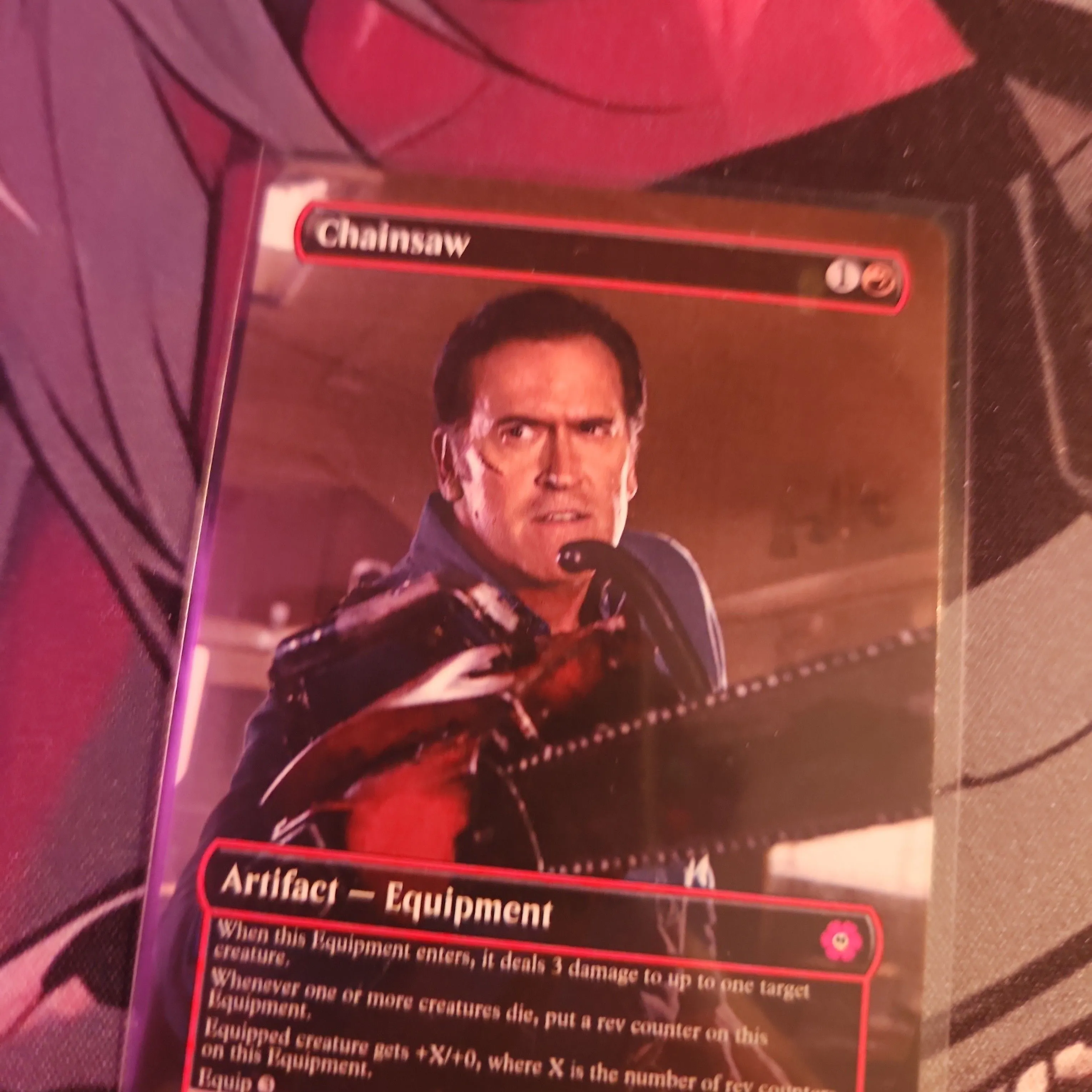 Product image for Magic / MTG - PROXY ART Chainsaw Evil Dead