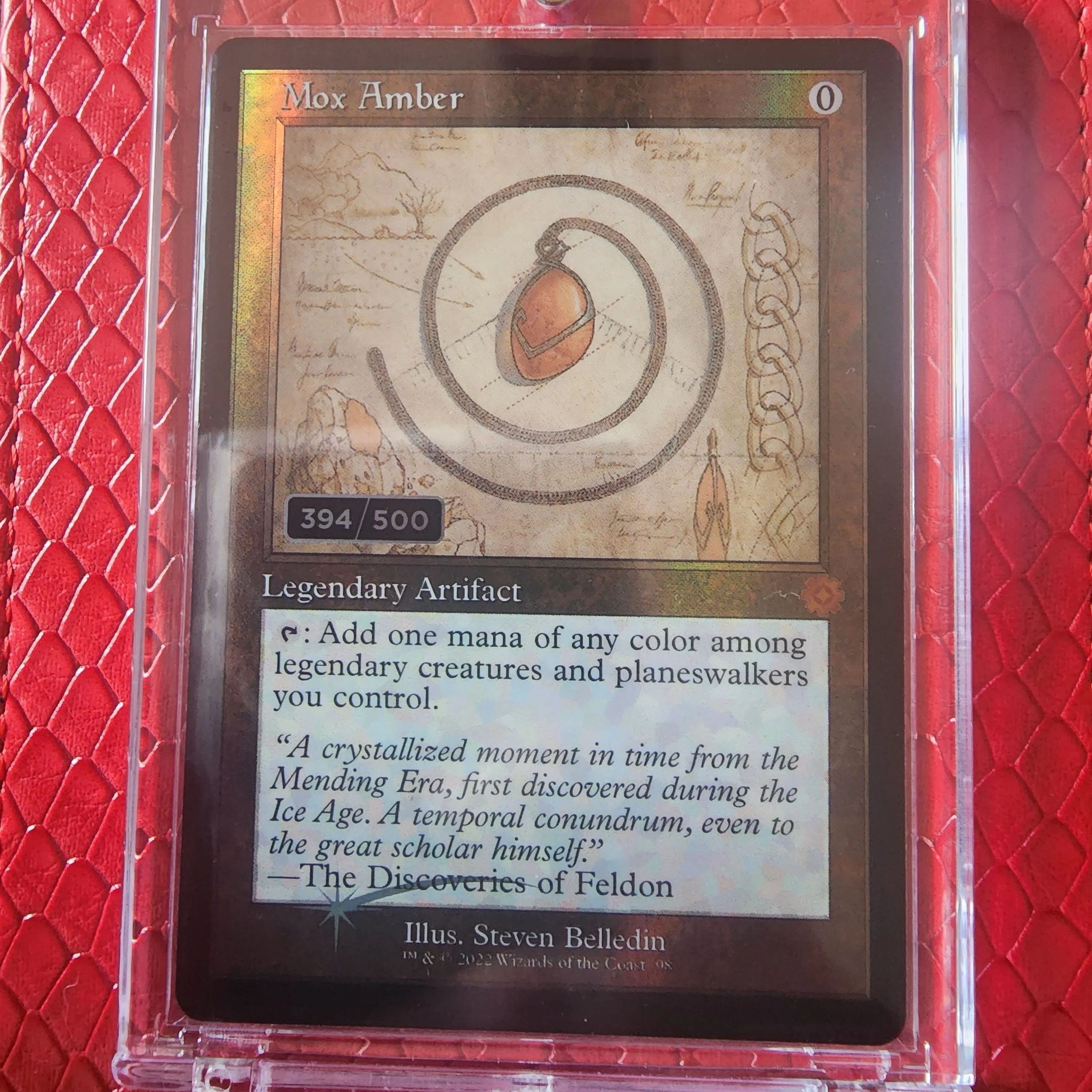 Mox Amber (SERIALIZED)  Whatnot: Shop, Sell, Connect