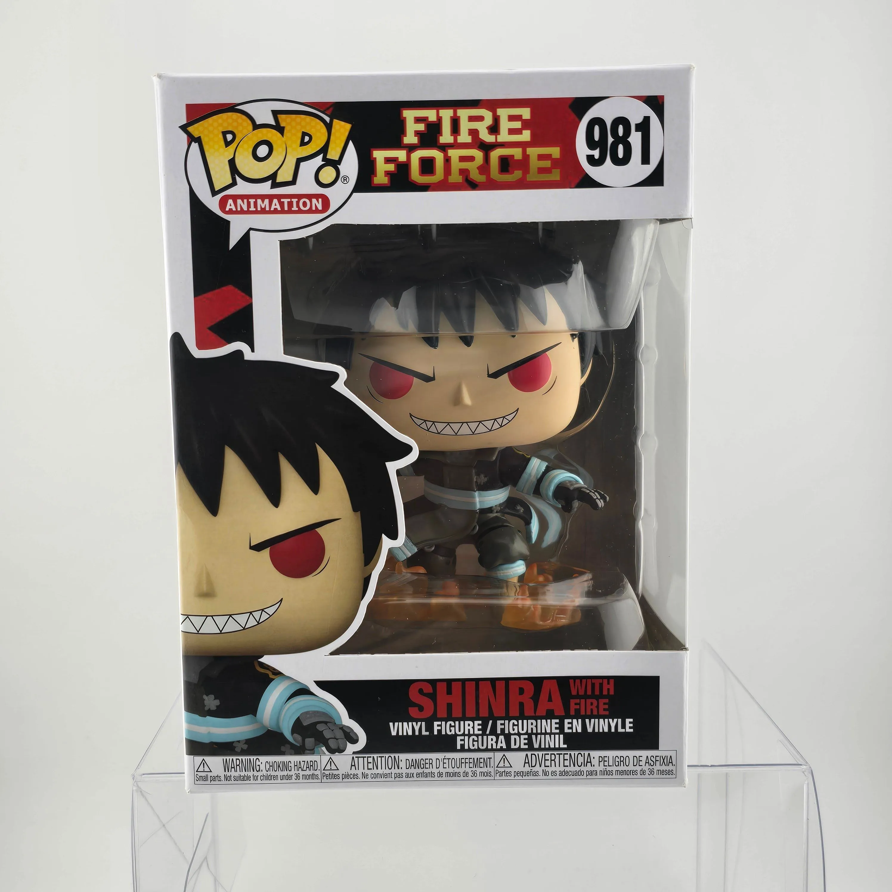 Product image for Fire Force - Shinra with Fire - Funko Pop 981