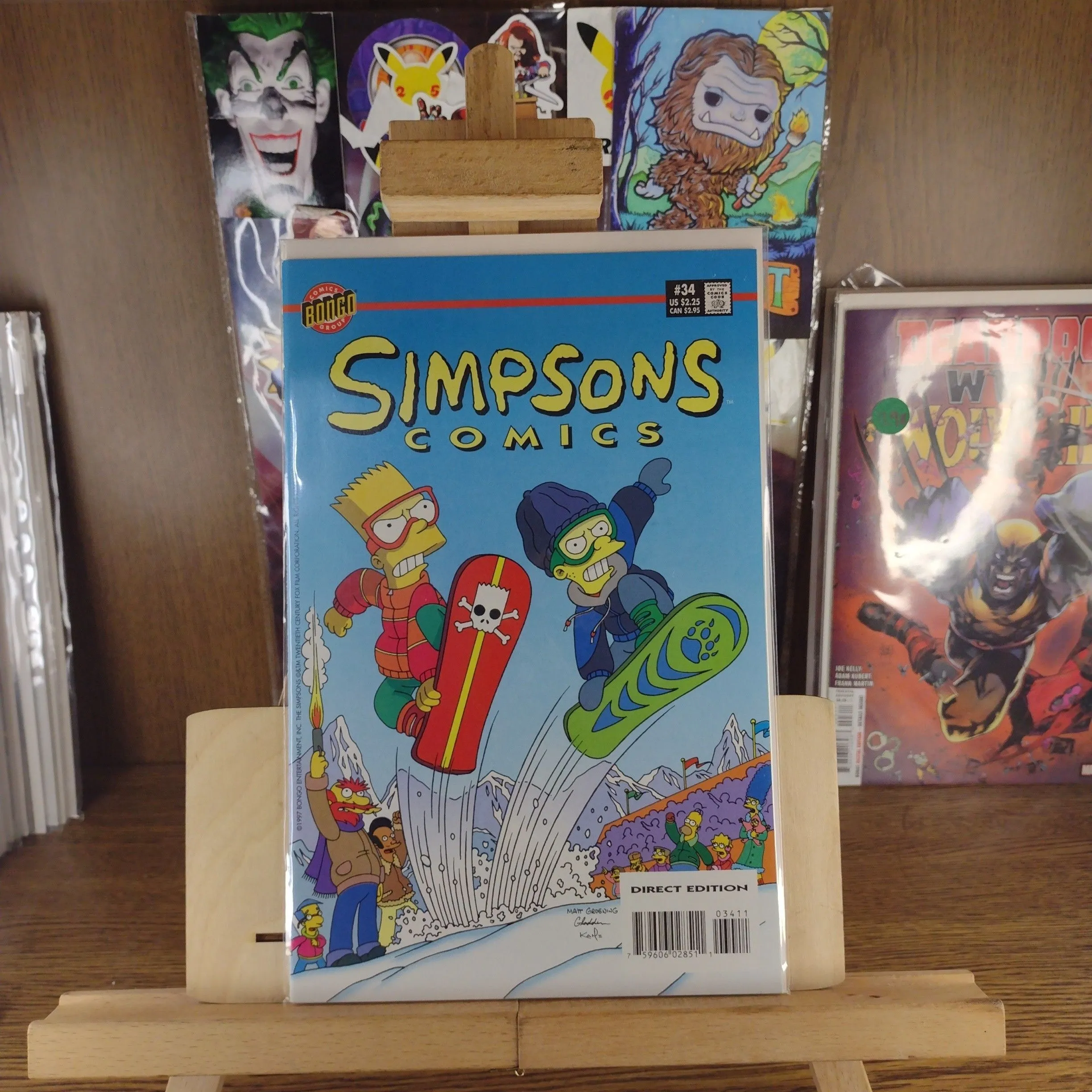 Product image for Simpsons Comics #34 1997 Bongo Comics Group