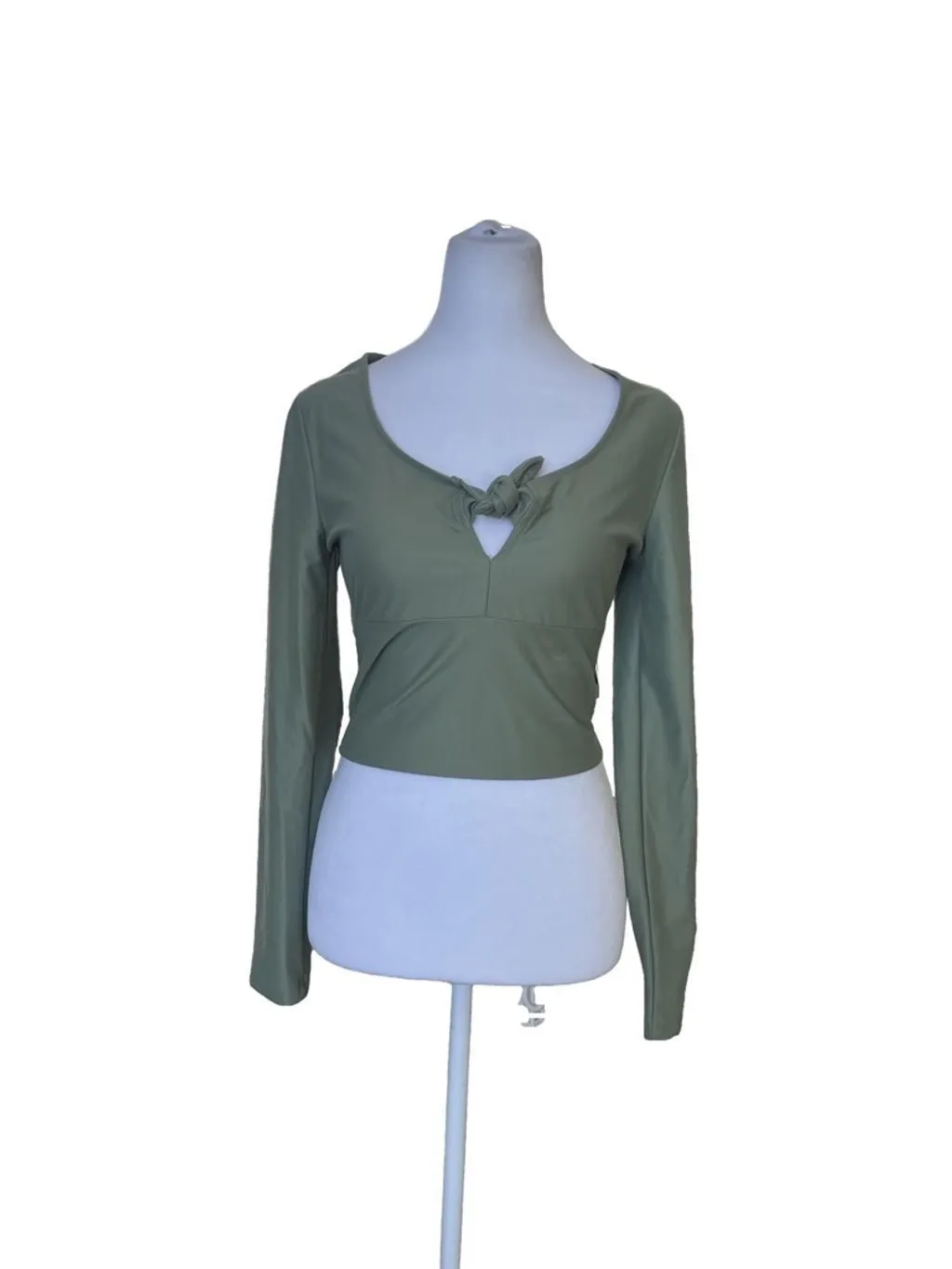 Product image for Victoria Sport Women's Crop Top XS Sage Green