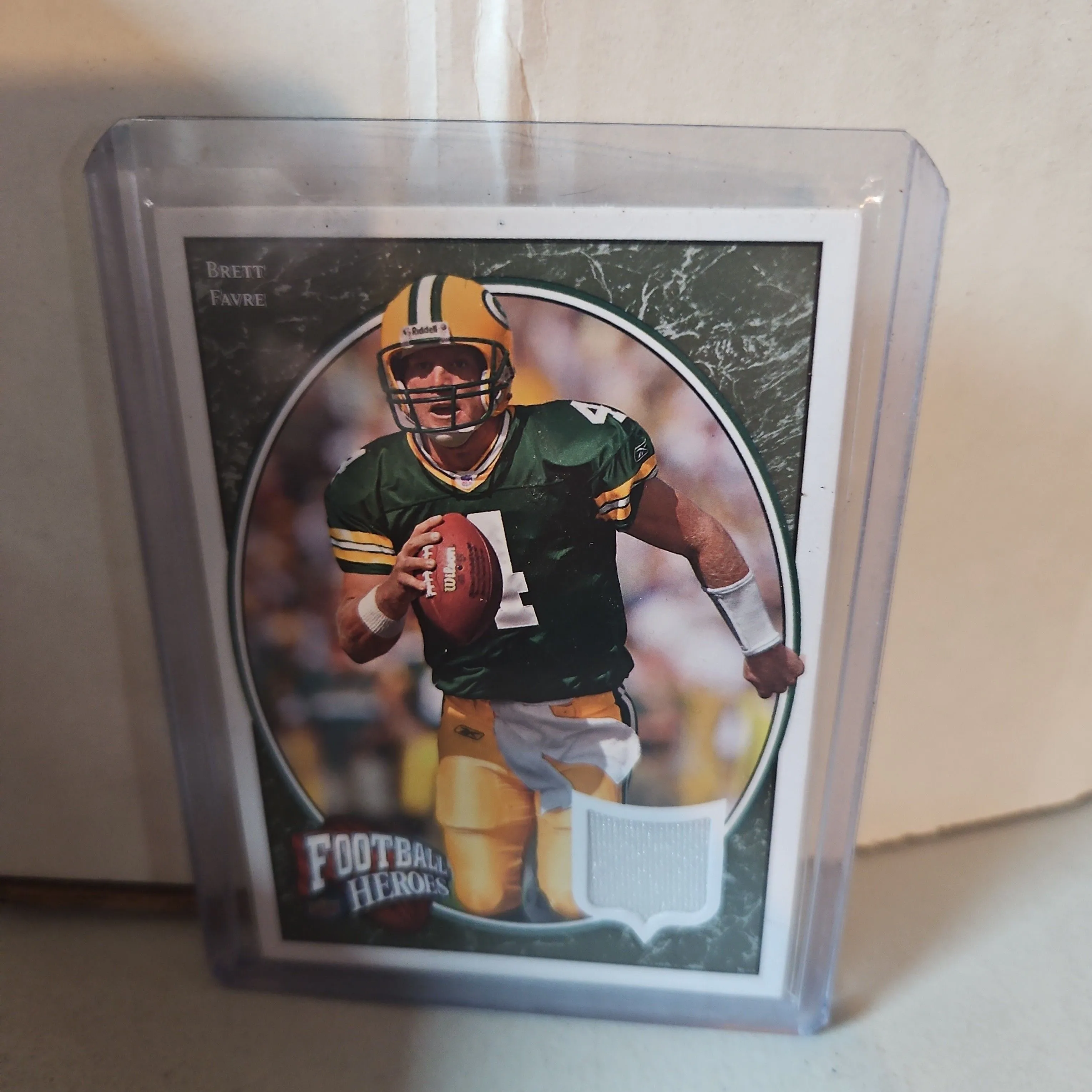 Product image for BRETT FARVE GAME USED PATCH