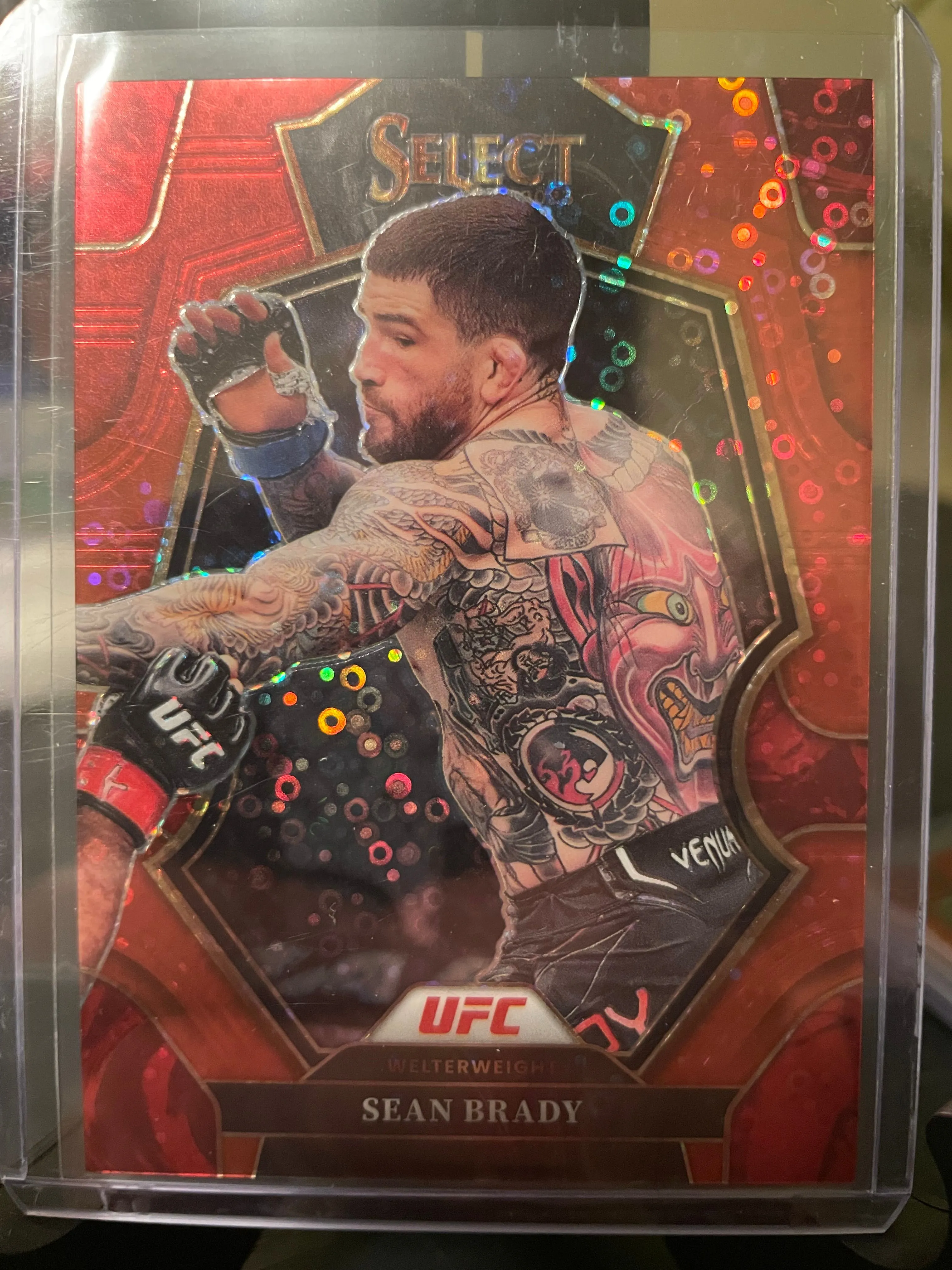 Product image for 2023 Select SEAN BRADY RED DISCO Prizm UFC H2 Exclusive /99
