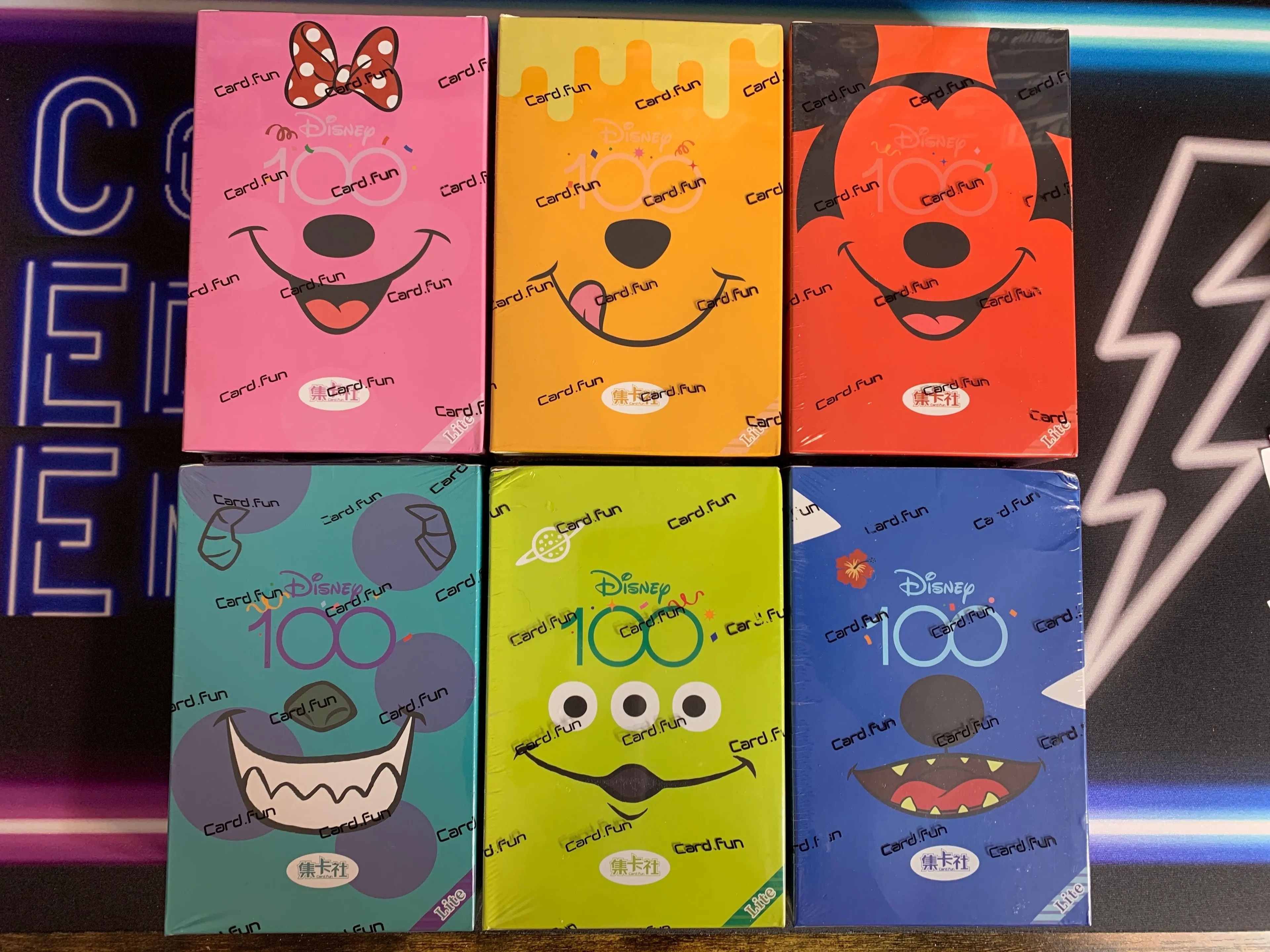 Product image for CardFun Disney 100 Anniversary Joyful Trading Card Box