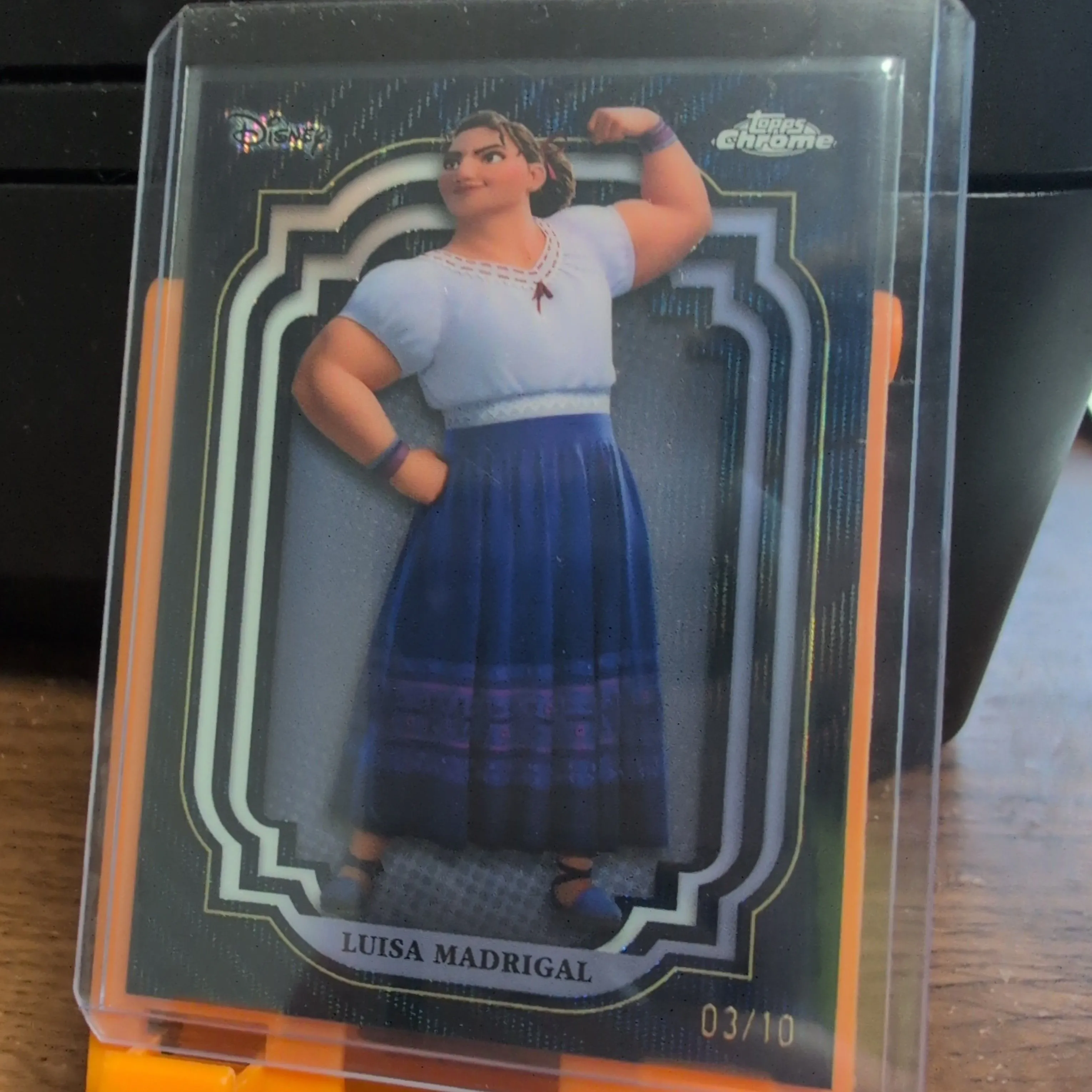 Product image for Luisa Madrigal 2024 Topps Chrome Disney Black Refractor 3/10
