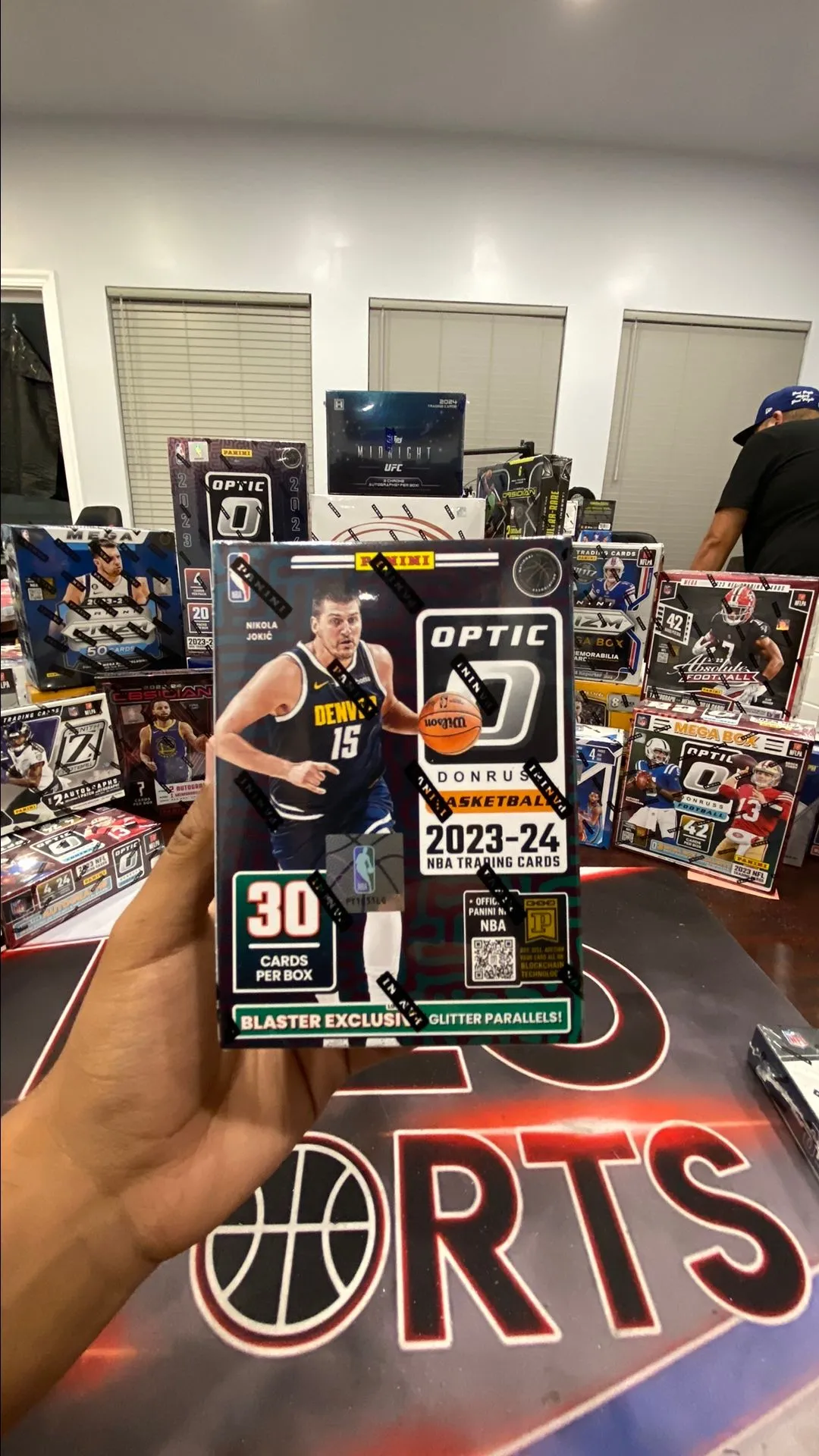 Product image for 2023/24 Optic Basketball Blaster Box