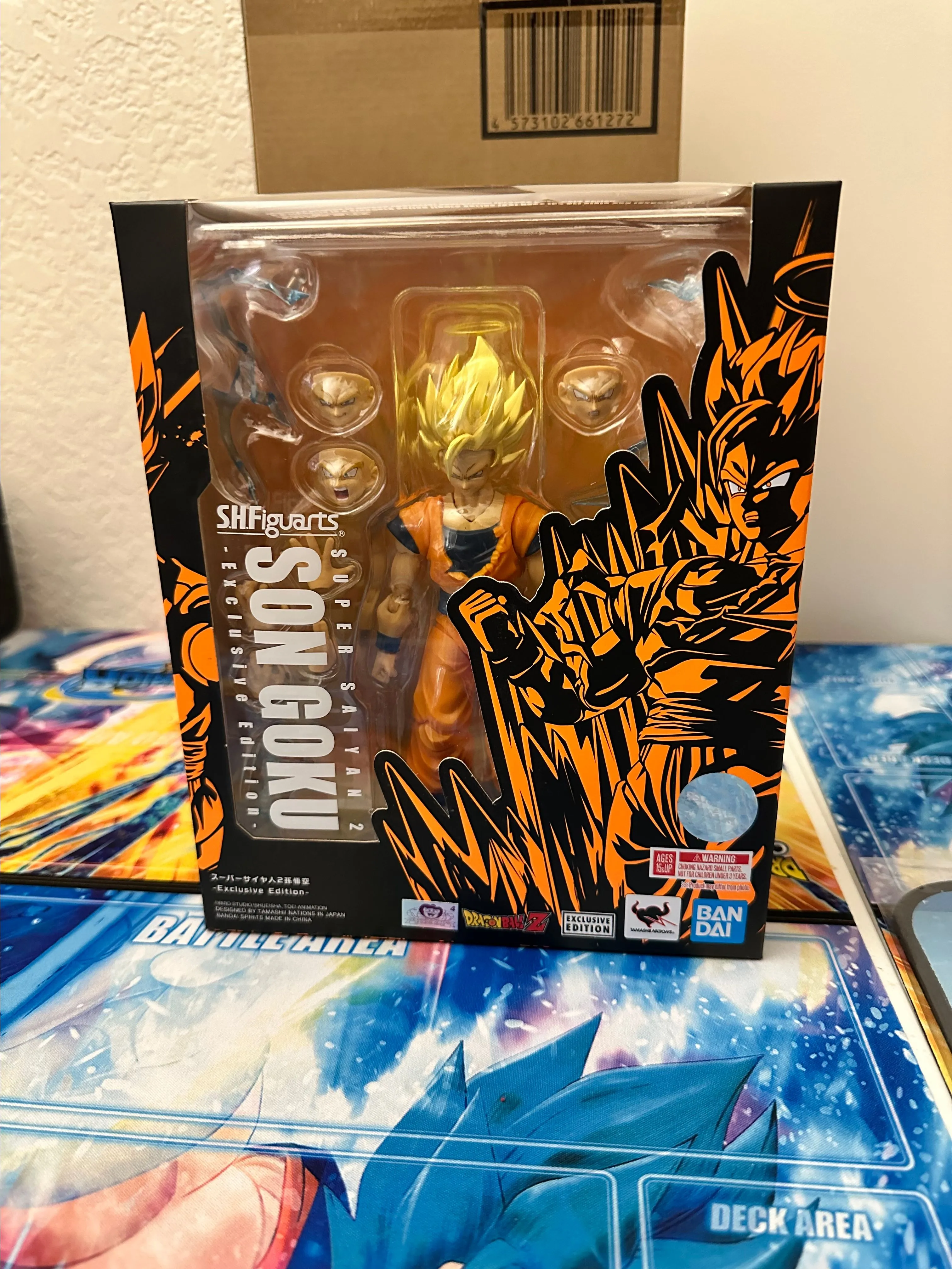 Product image for SS2 Goku Exclusive Edition SDCC SH Figuarts