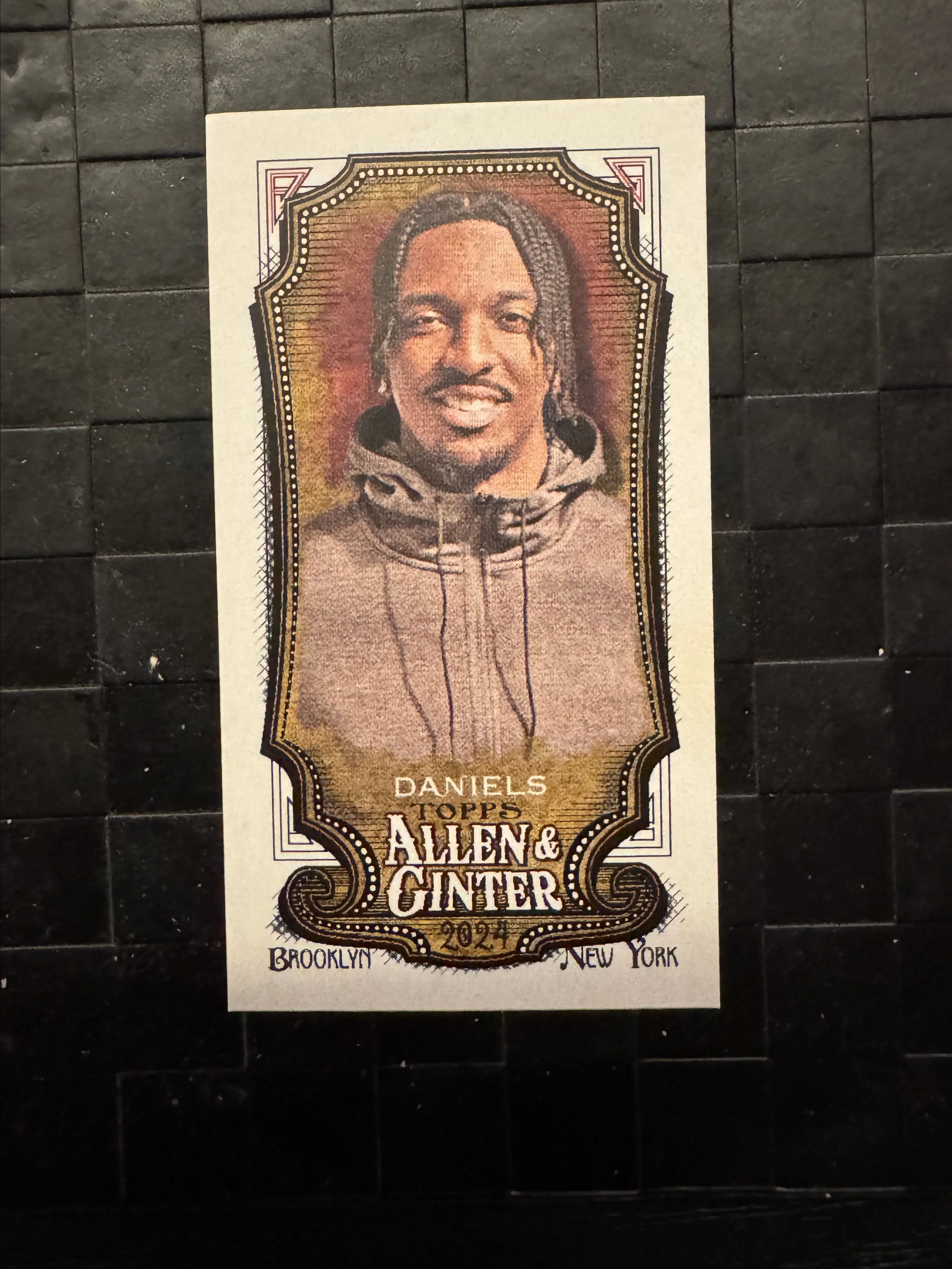 Product image for 2024 Topps Allen & Ginter Mini Jayden Daniels RC Washington Commanders