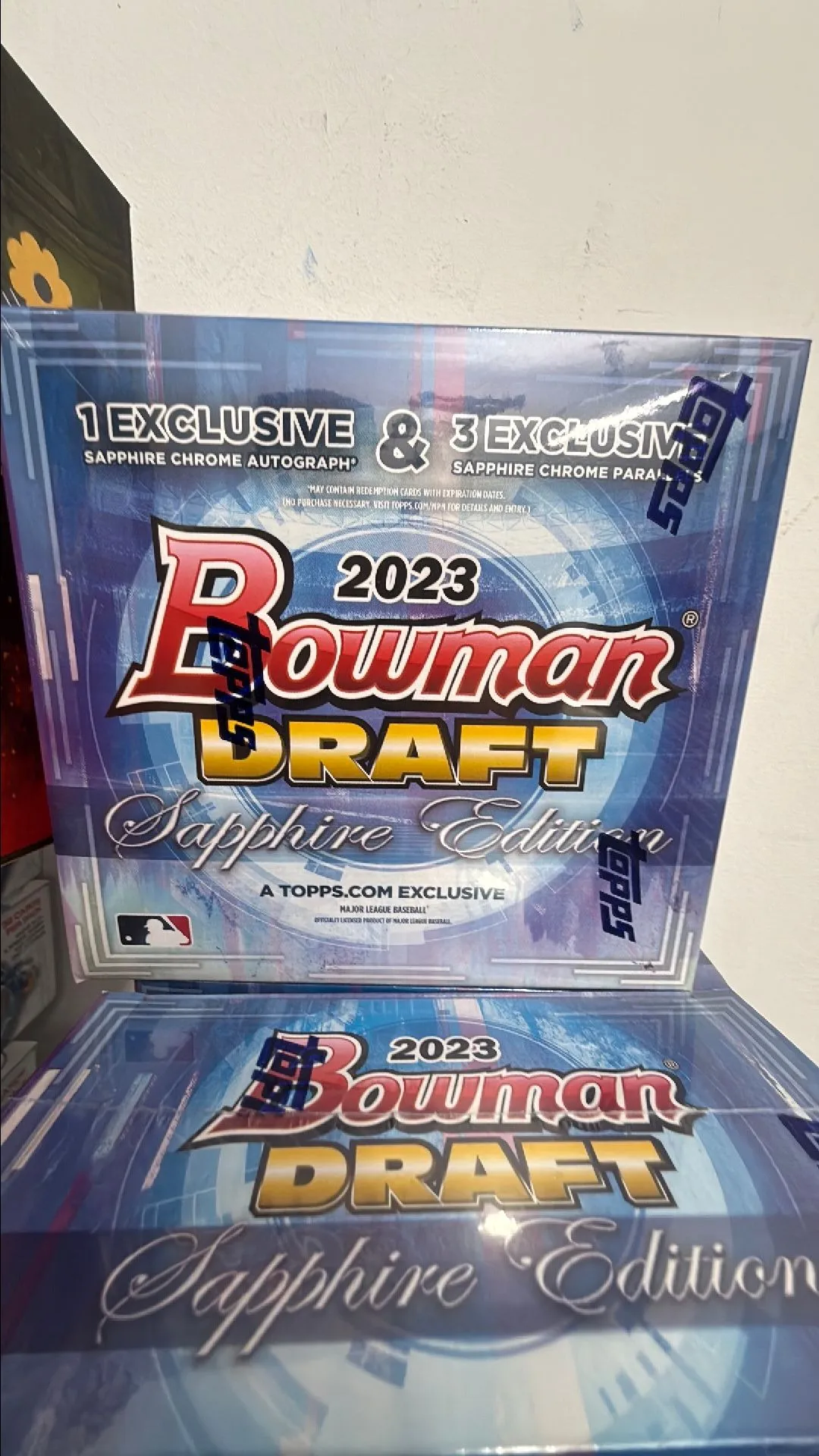 Product image for 1 BOX 2023 BOWMAN DRAFT SAPPHIRE(RANDOM TEAMER)