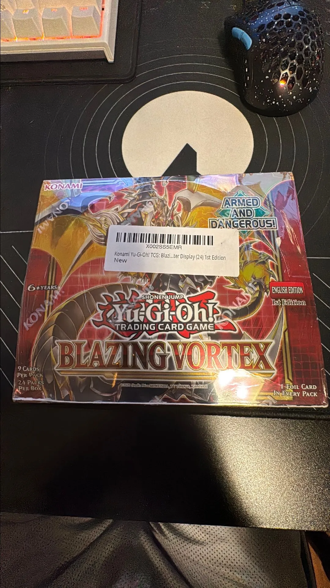 blazing vortex booster box 1st edition YU-GI-OH!