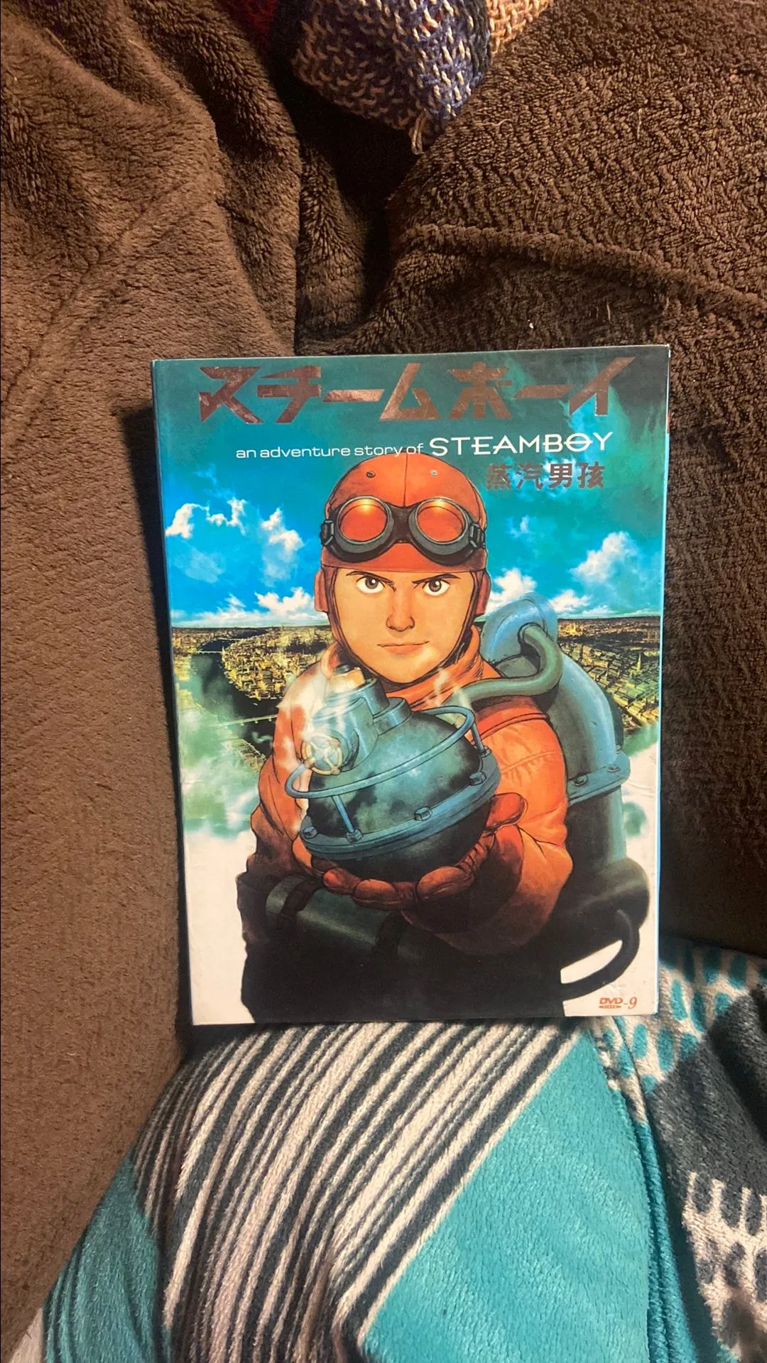 Product image for An adventure story of steamboy anime dvd