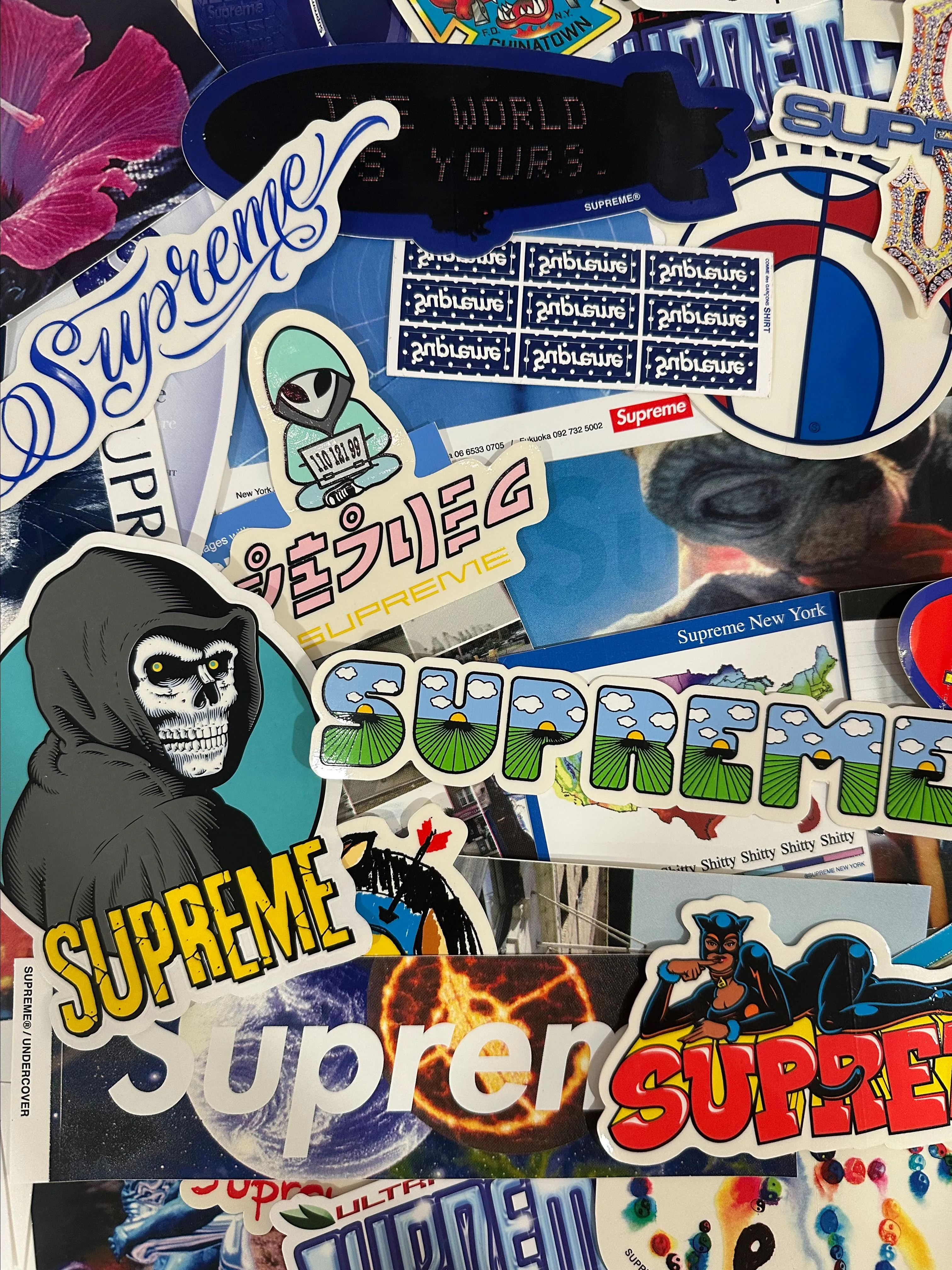 Product image for 1 Random Supreme Sticker