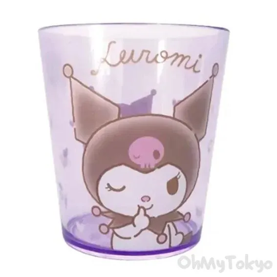 Product image for Japan Sanrio UK Kuromi Plastic Cups 260ml