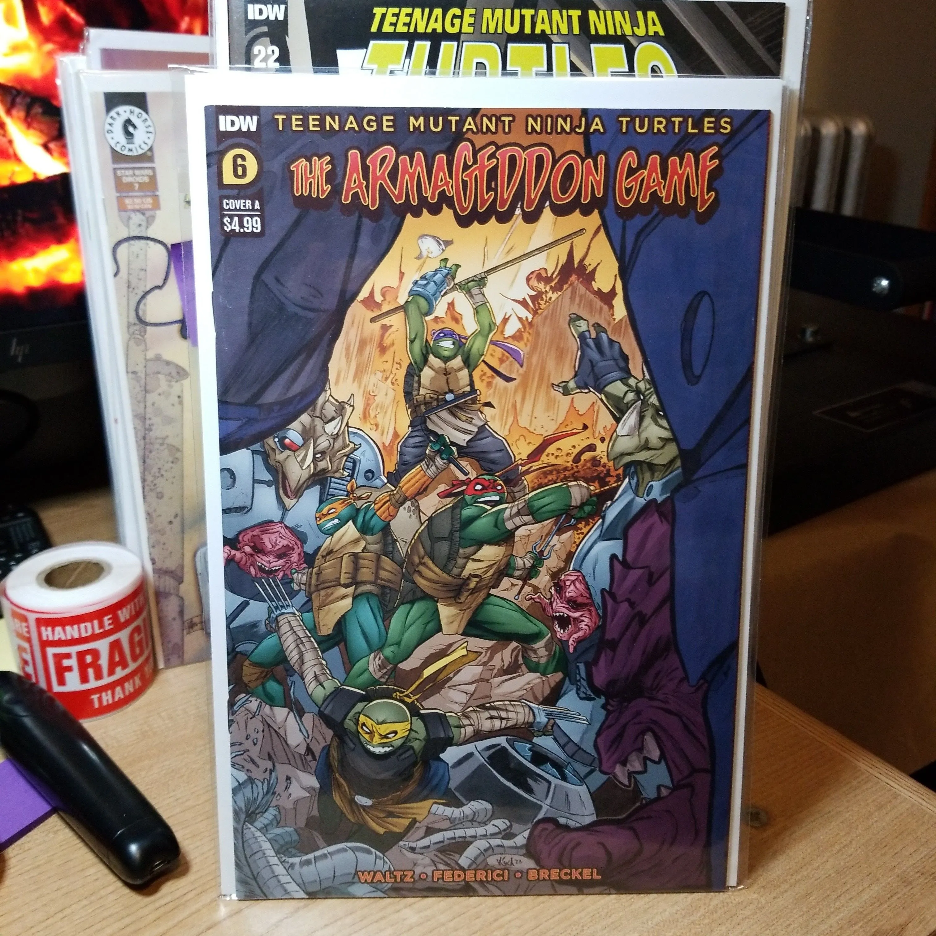 Product image for Turtles the Armageddon Game #6a