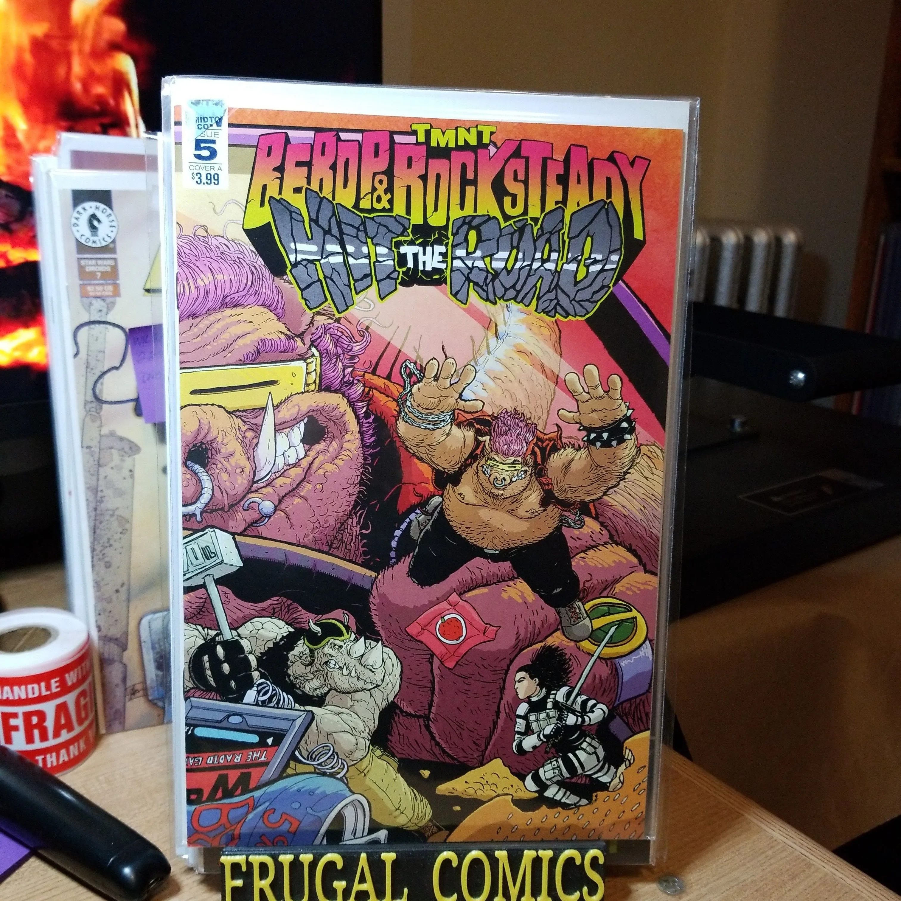 Product image for Turtles Bebop & Rock Steady Hit the Road #5a