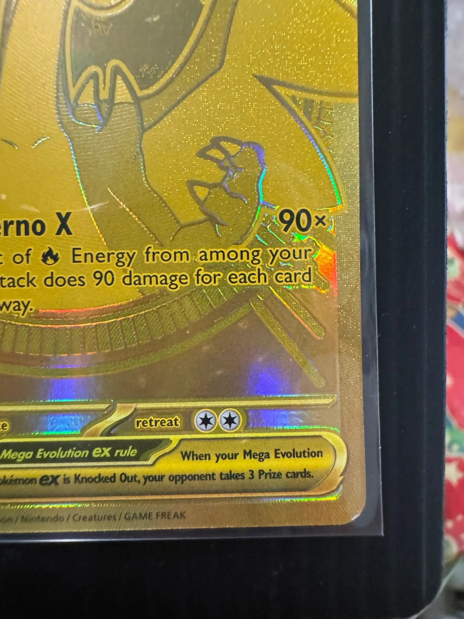 ultra rare gold pokemon cards Charizard EX (11/106) [XY: Flashfire] Near Mint Holofoil main image 1