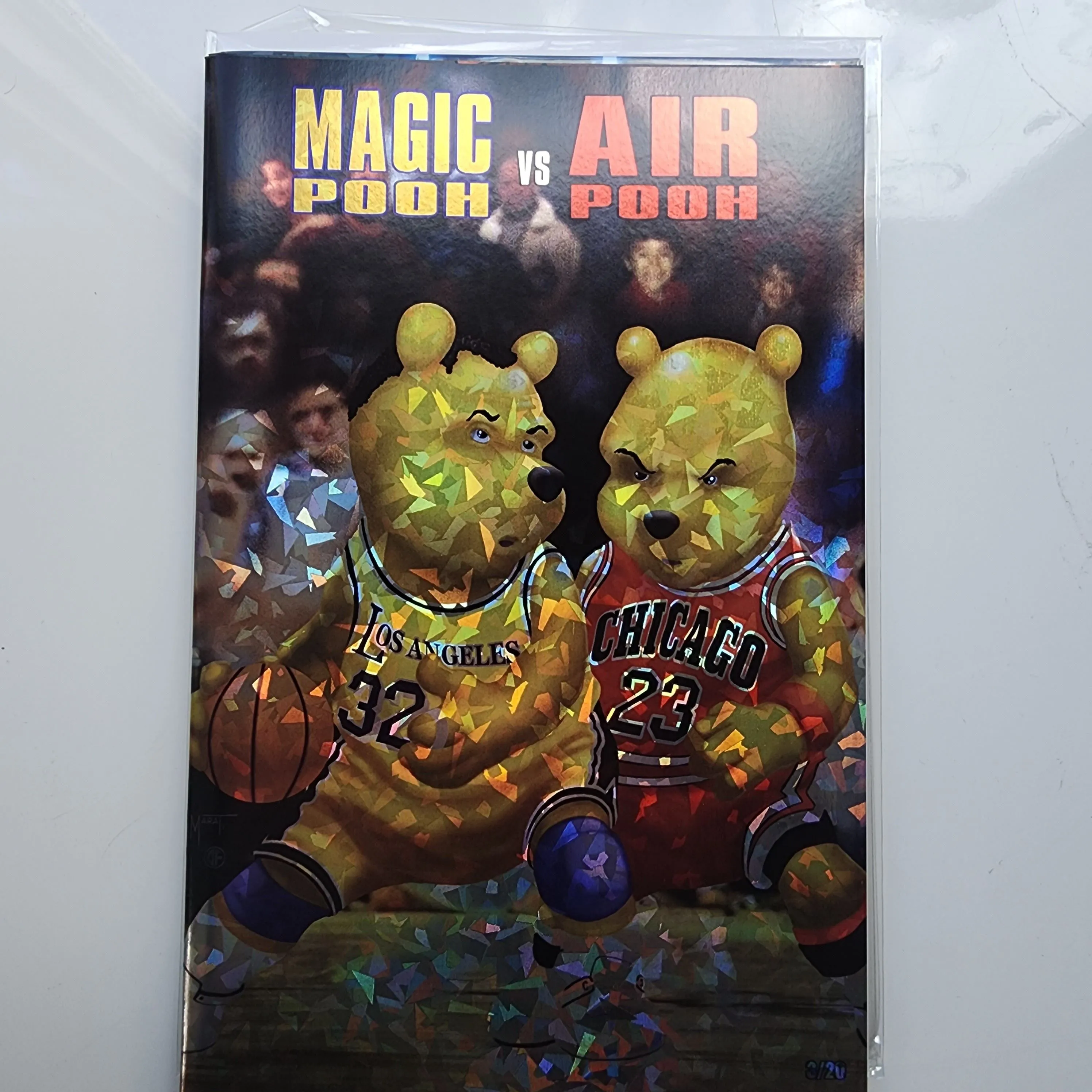 Product image for Do You Pooh? (Magic vs Jordan Homage) Prisma Foil Trade Variant 3/20
