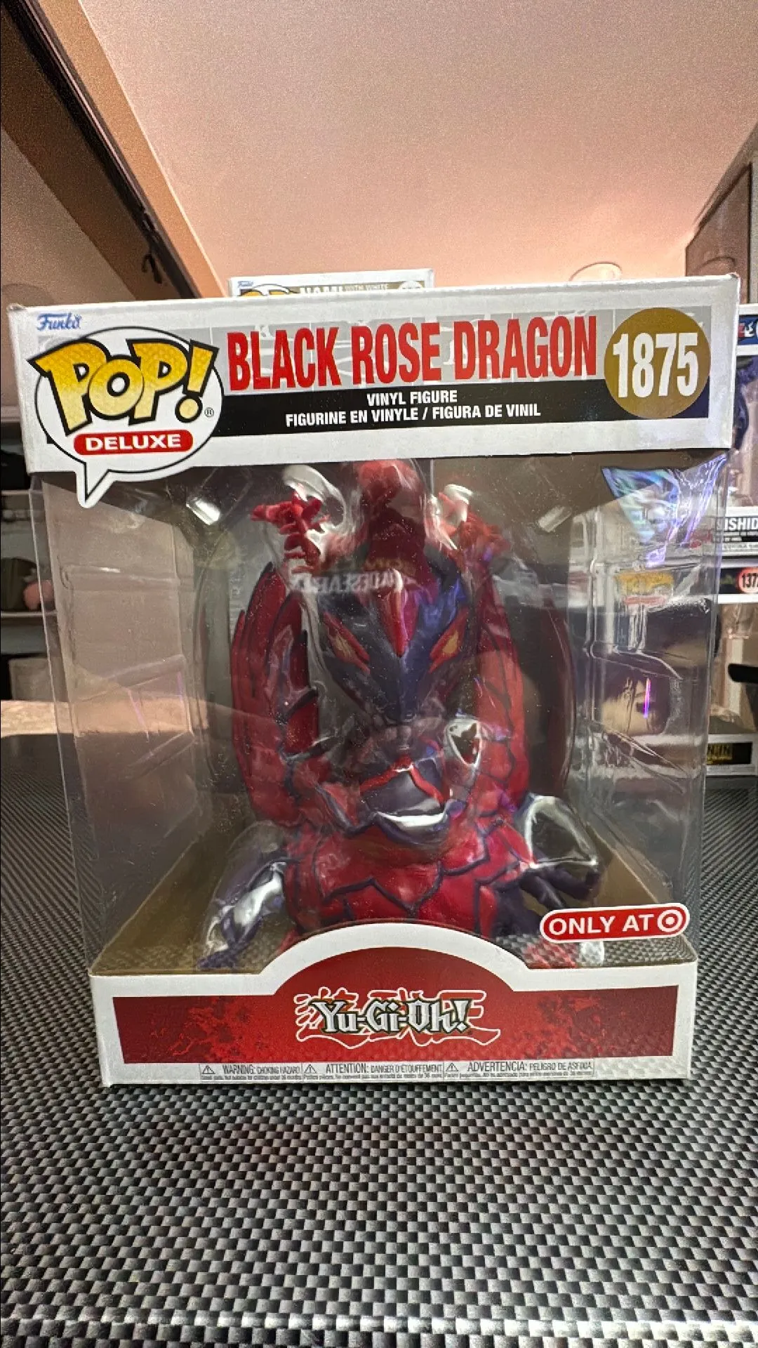 Product image for Funko POP! Deluxe: Yu-Gi-Oh! Black Rose Dragon Figure (Target Exclusive)