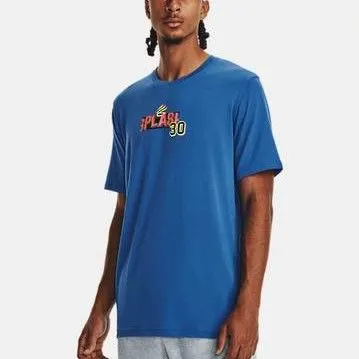 Product image for Mens Under Armour Steph Curry Splash Party Short Sleeve T-Shirt Size XL UA NWT