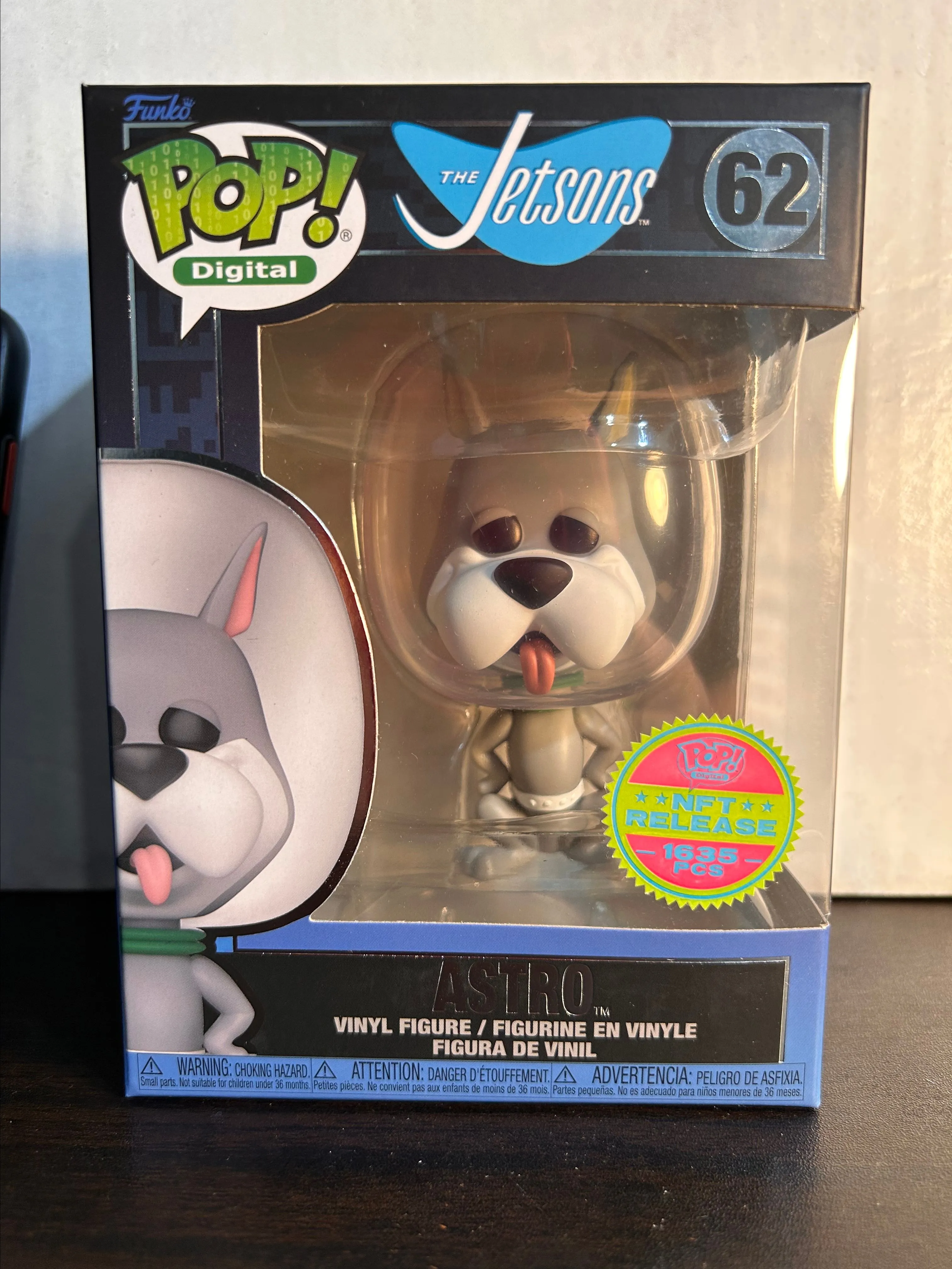 Product image for Astro The Jetsons Digital 1 / 1635 Pieces Funko Pop 62 With Protector