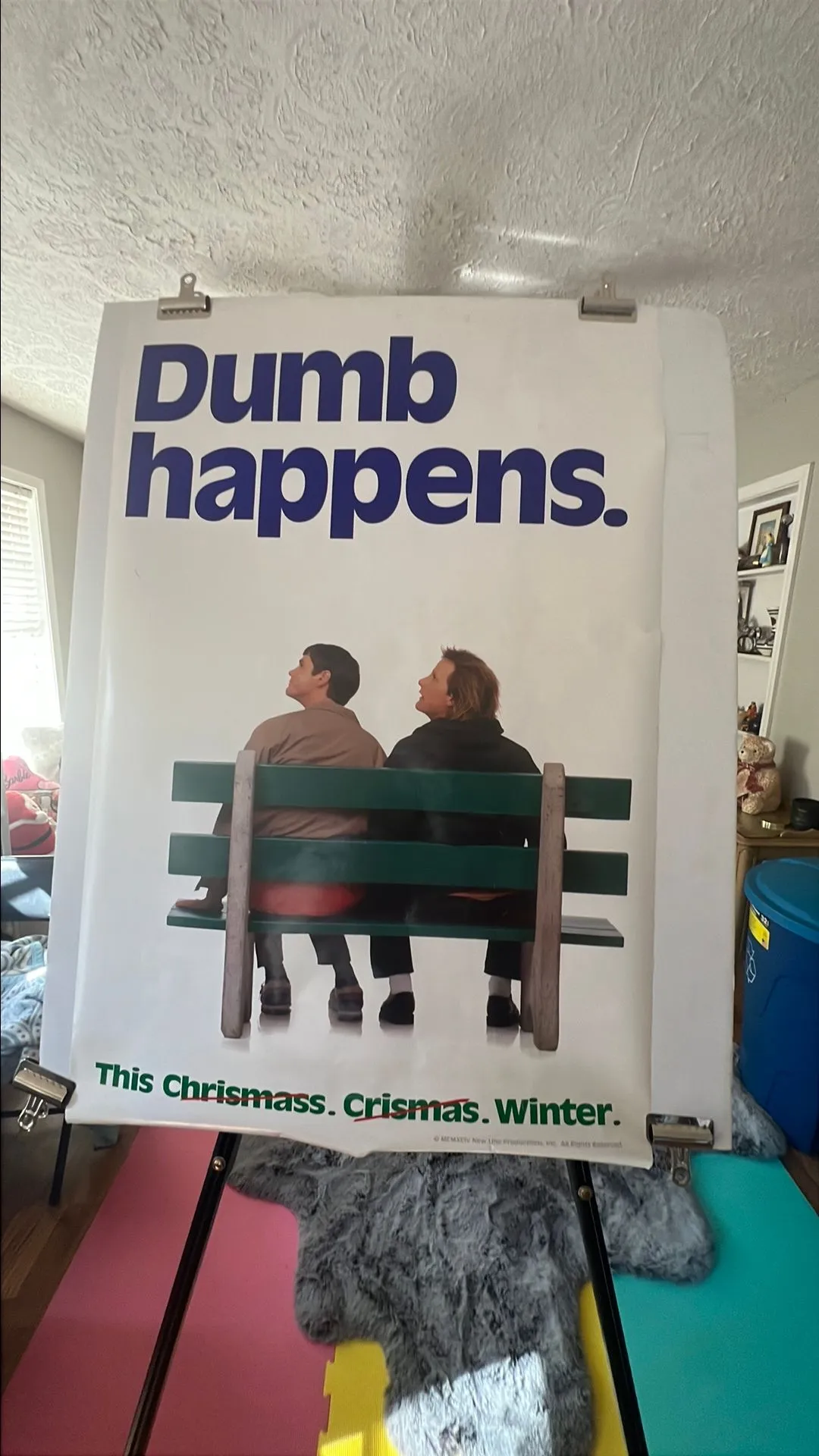 Product image for 1995 Dumb and Dumber advance 1 sheet poster