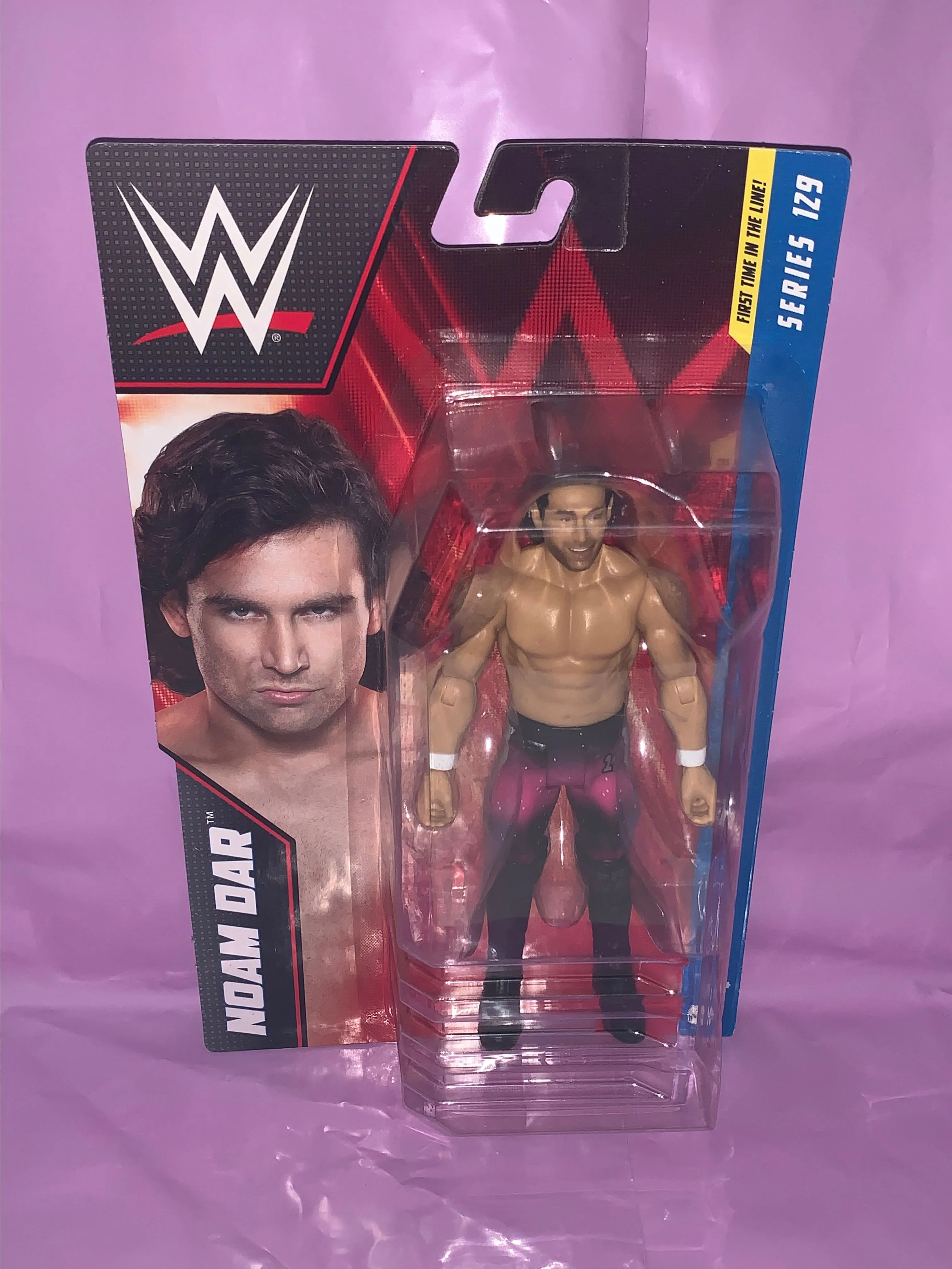 Product image for WWE Noam Dar Figure Series 129 Mattel