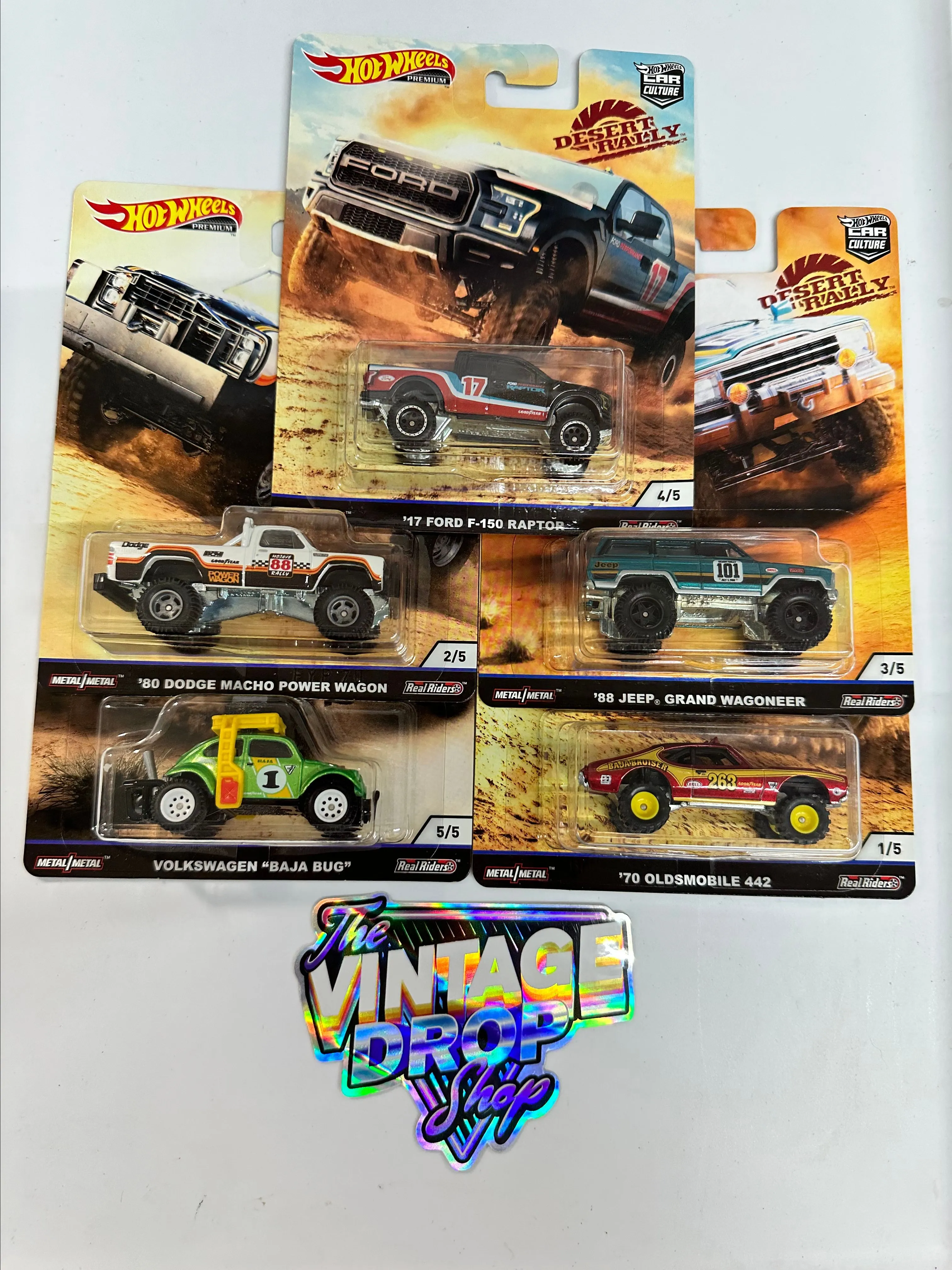 Product image for HOT WHEELS DESERT RALLY SET