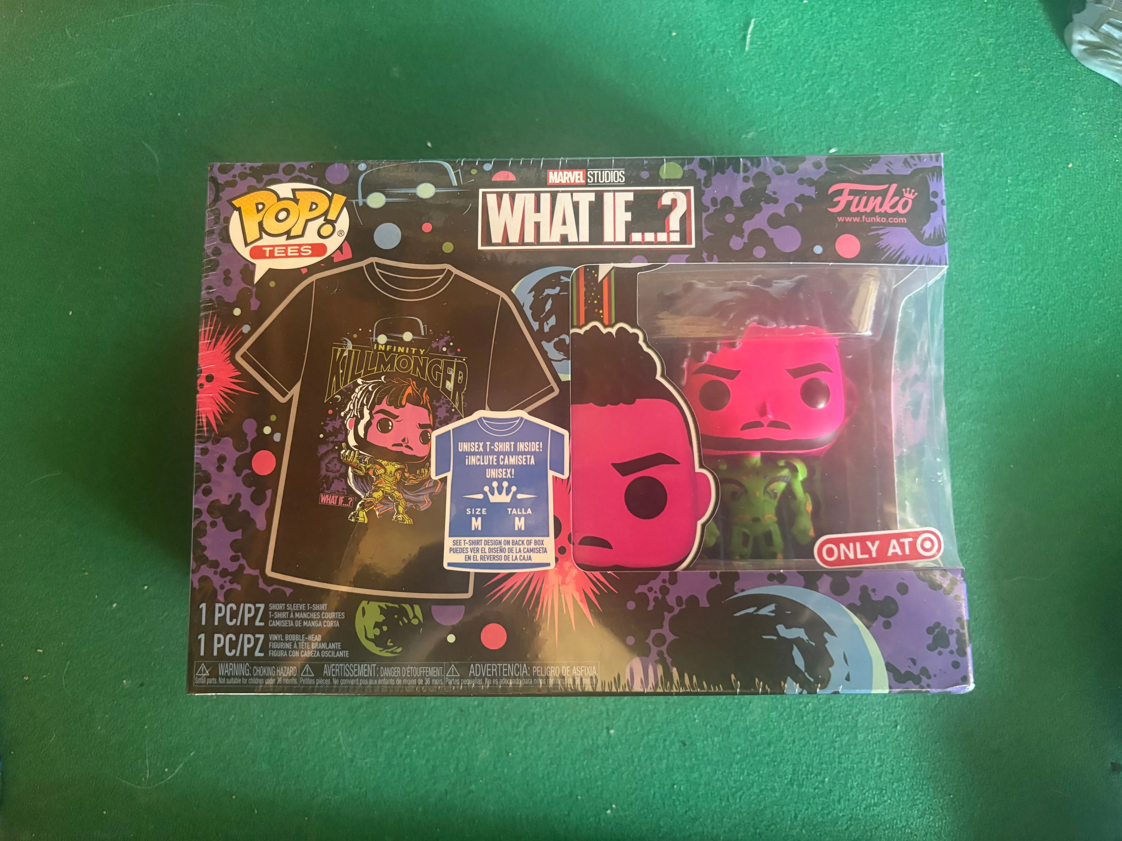 Product image for Killmonger pop tee bundle