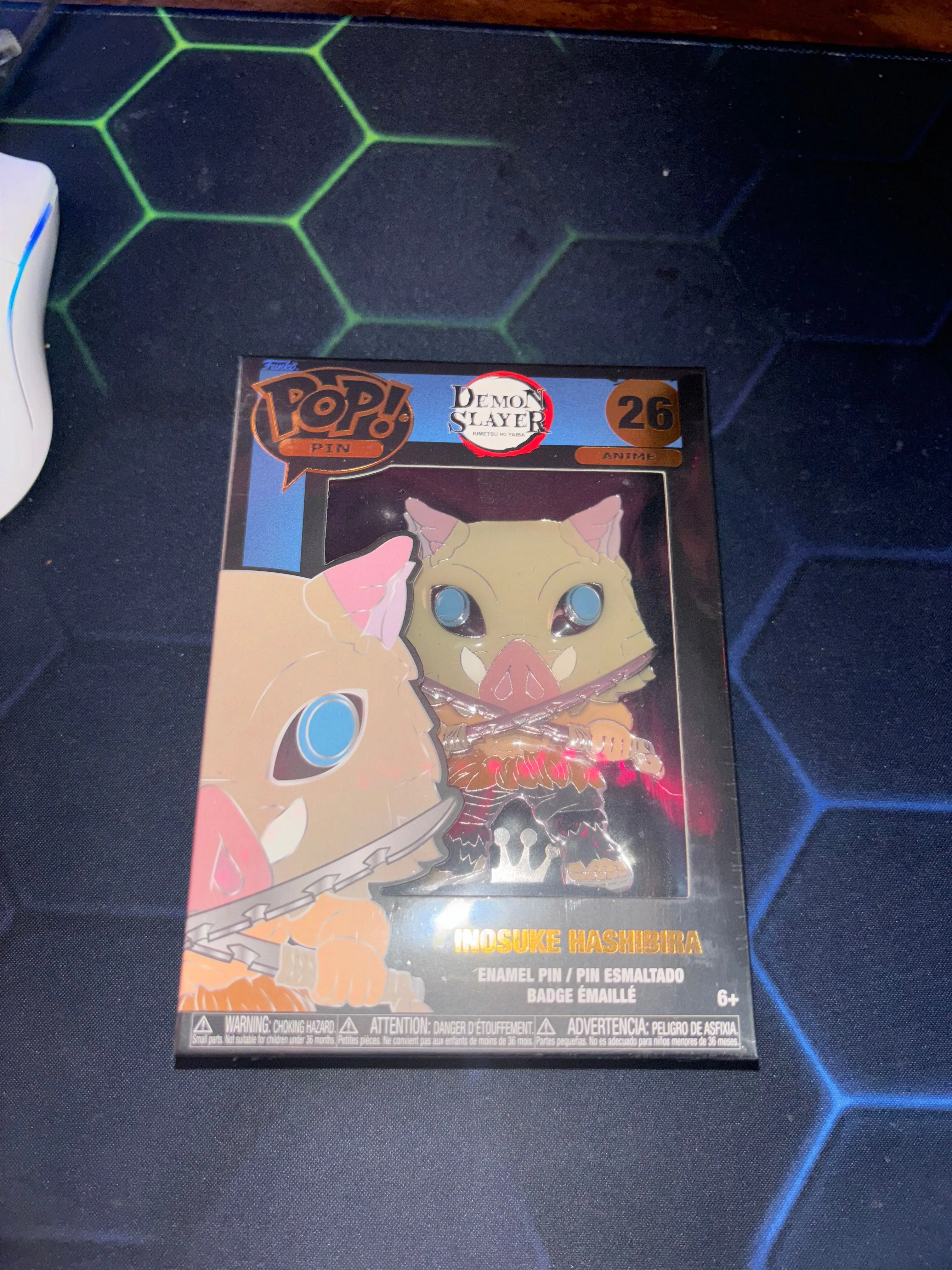 Product image for FUNKO POP PINS: DEMON SLAYER - Inosuke