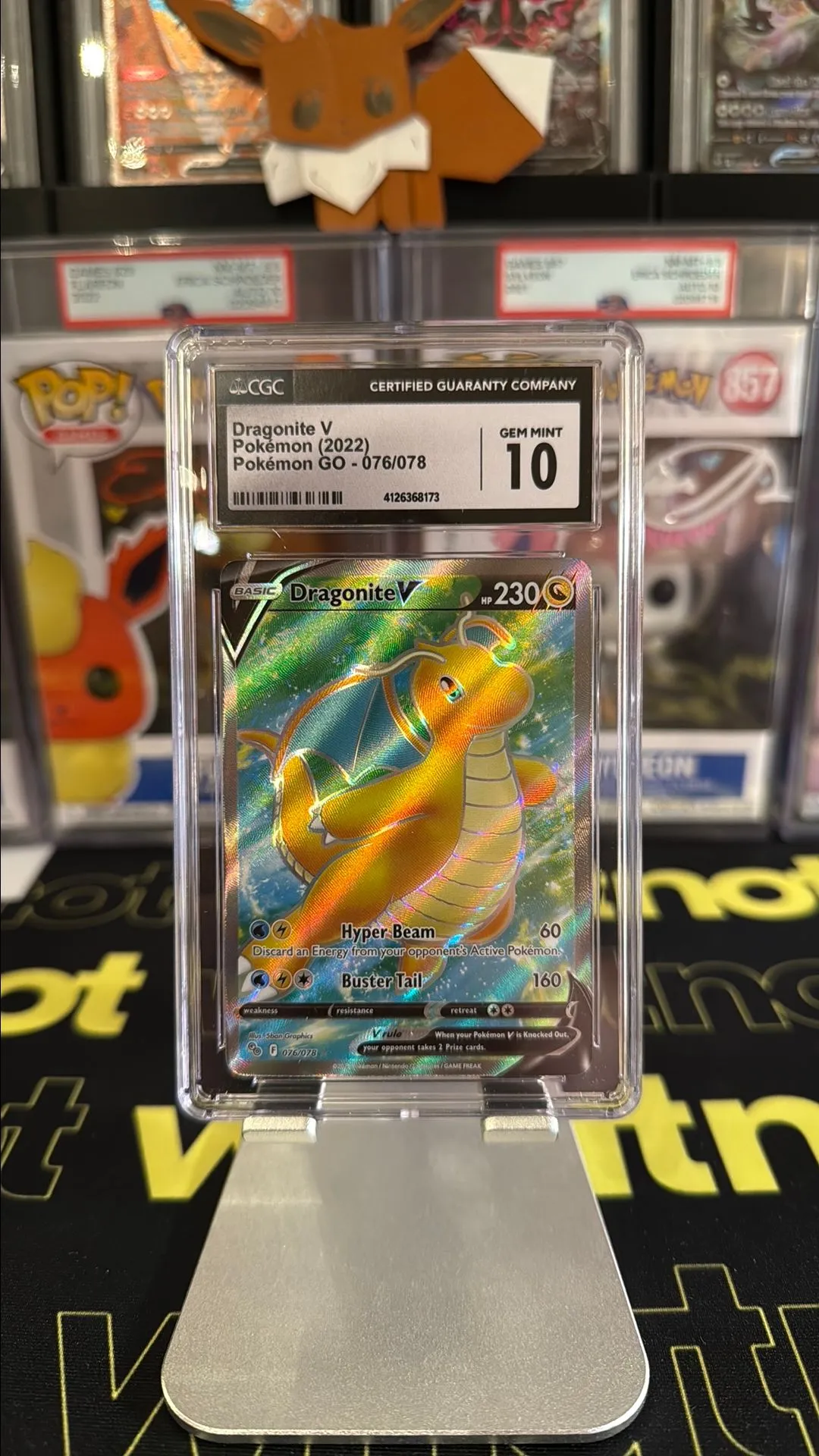 Product image for CGC 10 Dragonite V