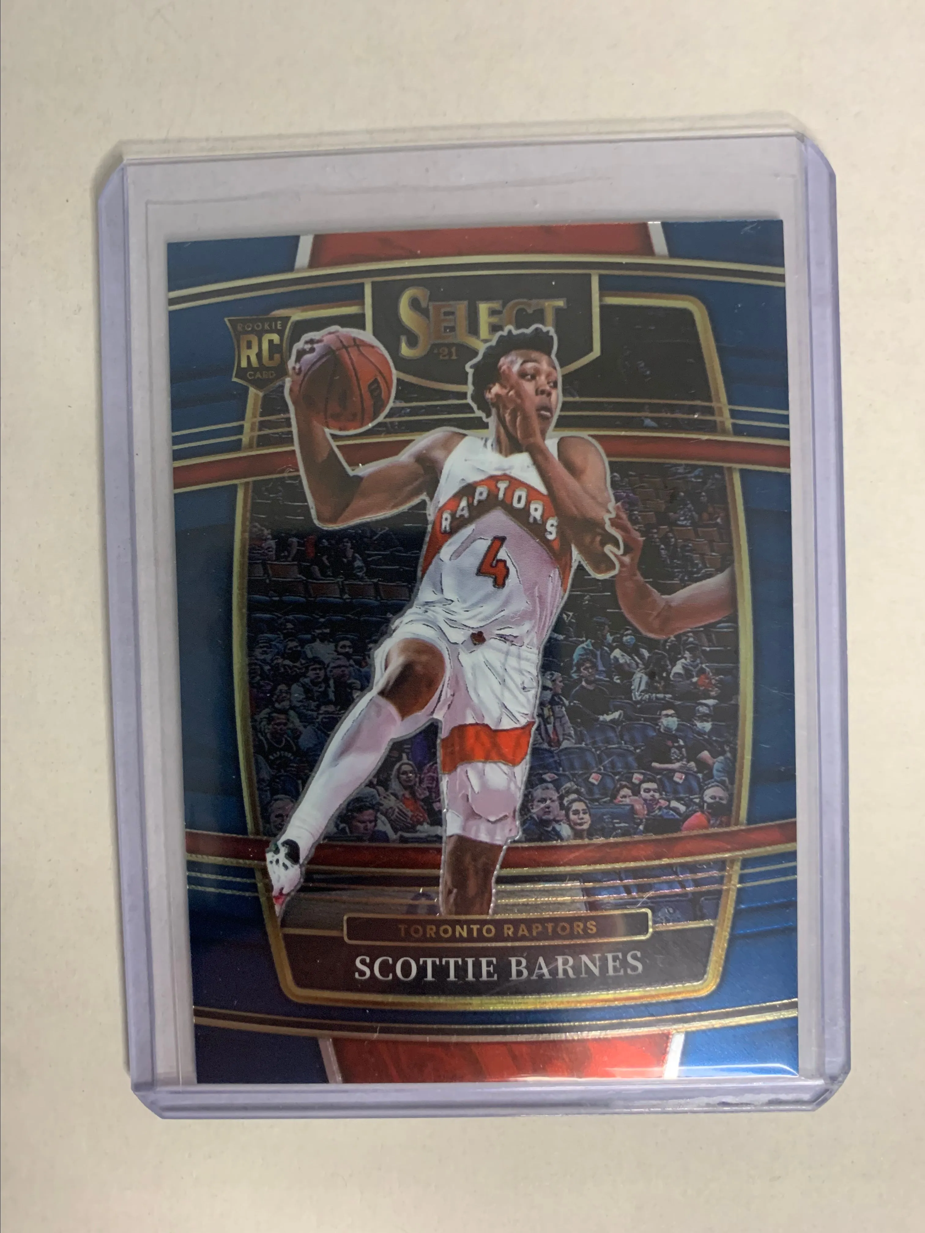 Product image for 2021-22 Select Scottie Barnes Concourse Retail Blue  Rookie
