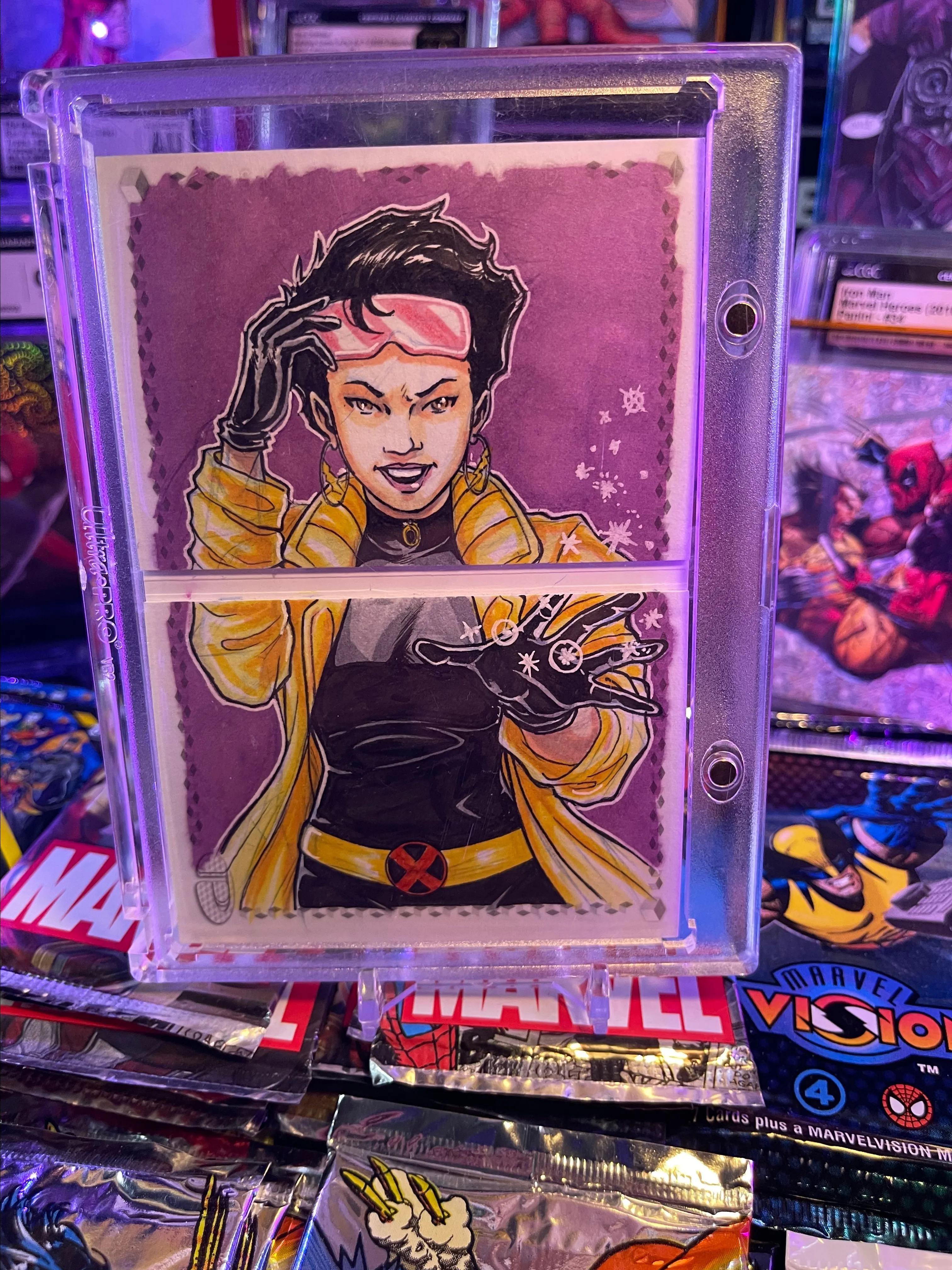 Product image for Marvel 2017 Premiere jubilee 2 Panel Sketch