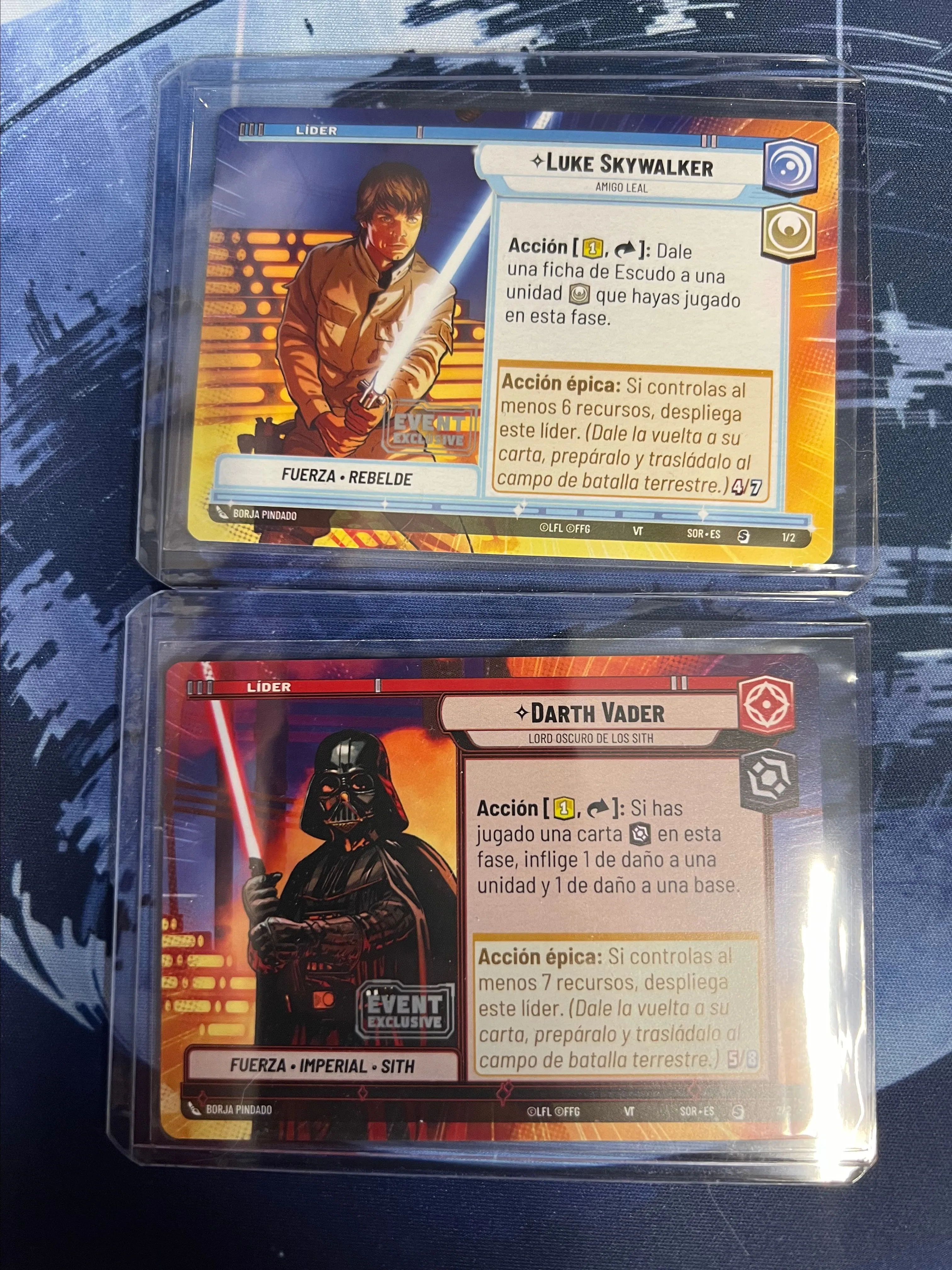 Product image for SINGLES - Darth Vader/Luke Sywalker Event Promos ITALIAN