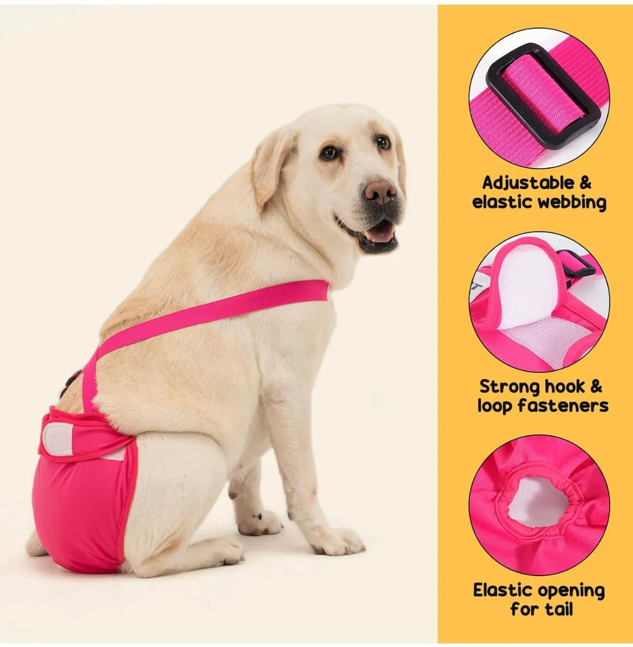 Product image for Avont washable female dog diaper