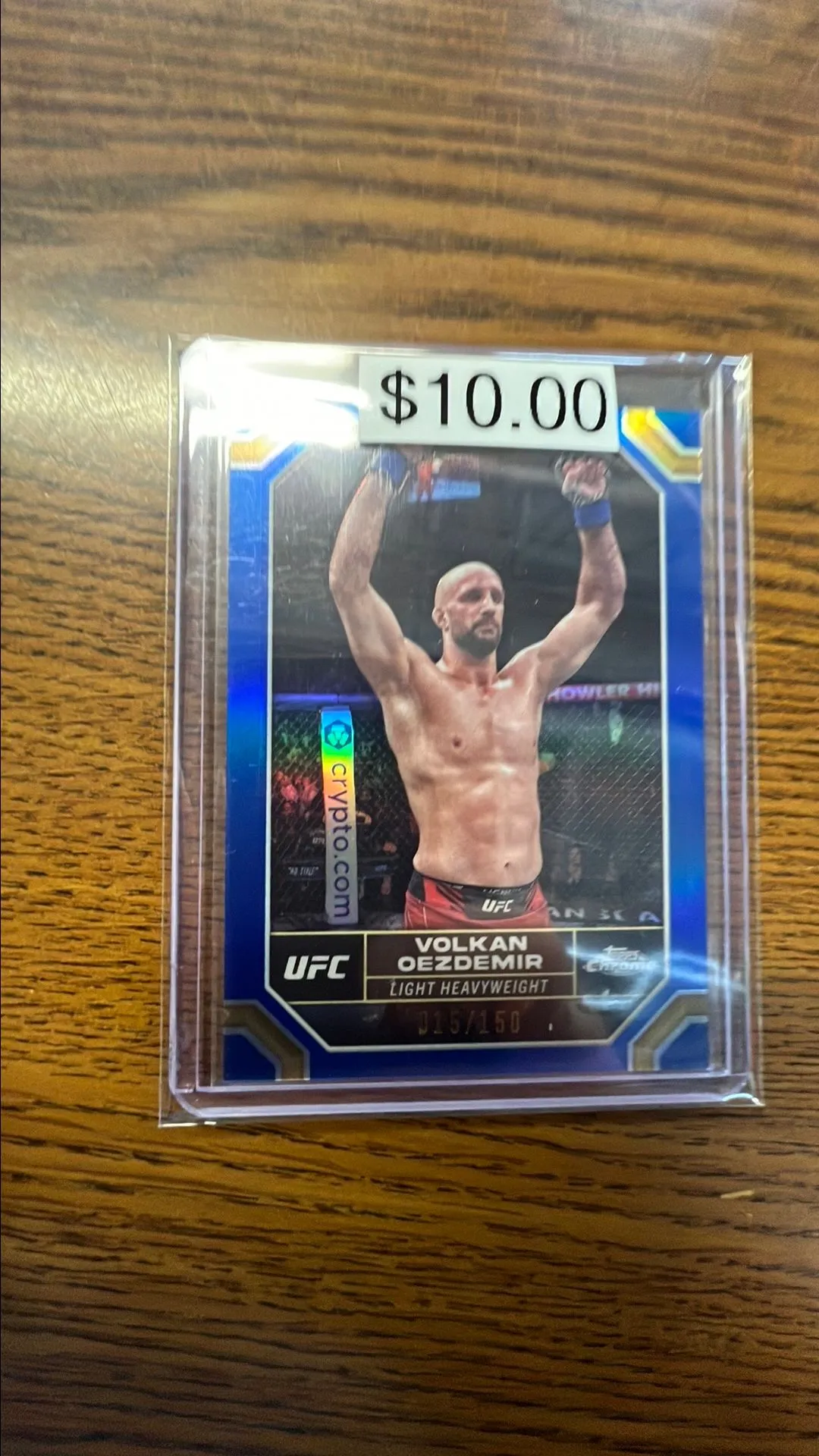 Product image for 2024 Topps Chrome Volkan Oezdemir Blue 150