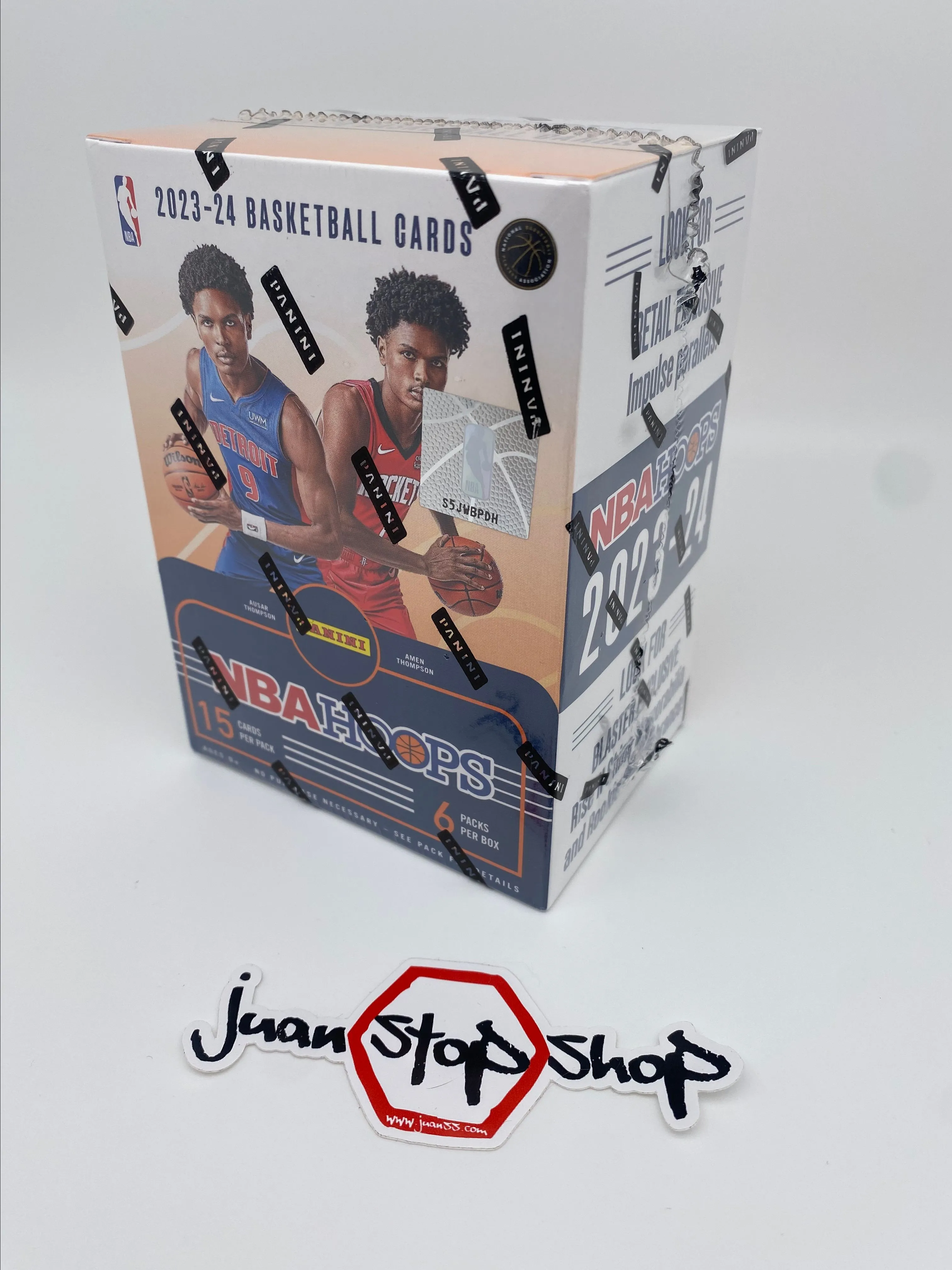 Product image for 2023-24 Hoops NBA Basketball Blaster Box