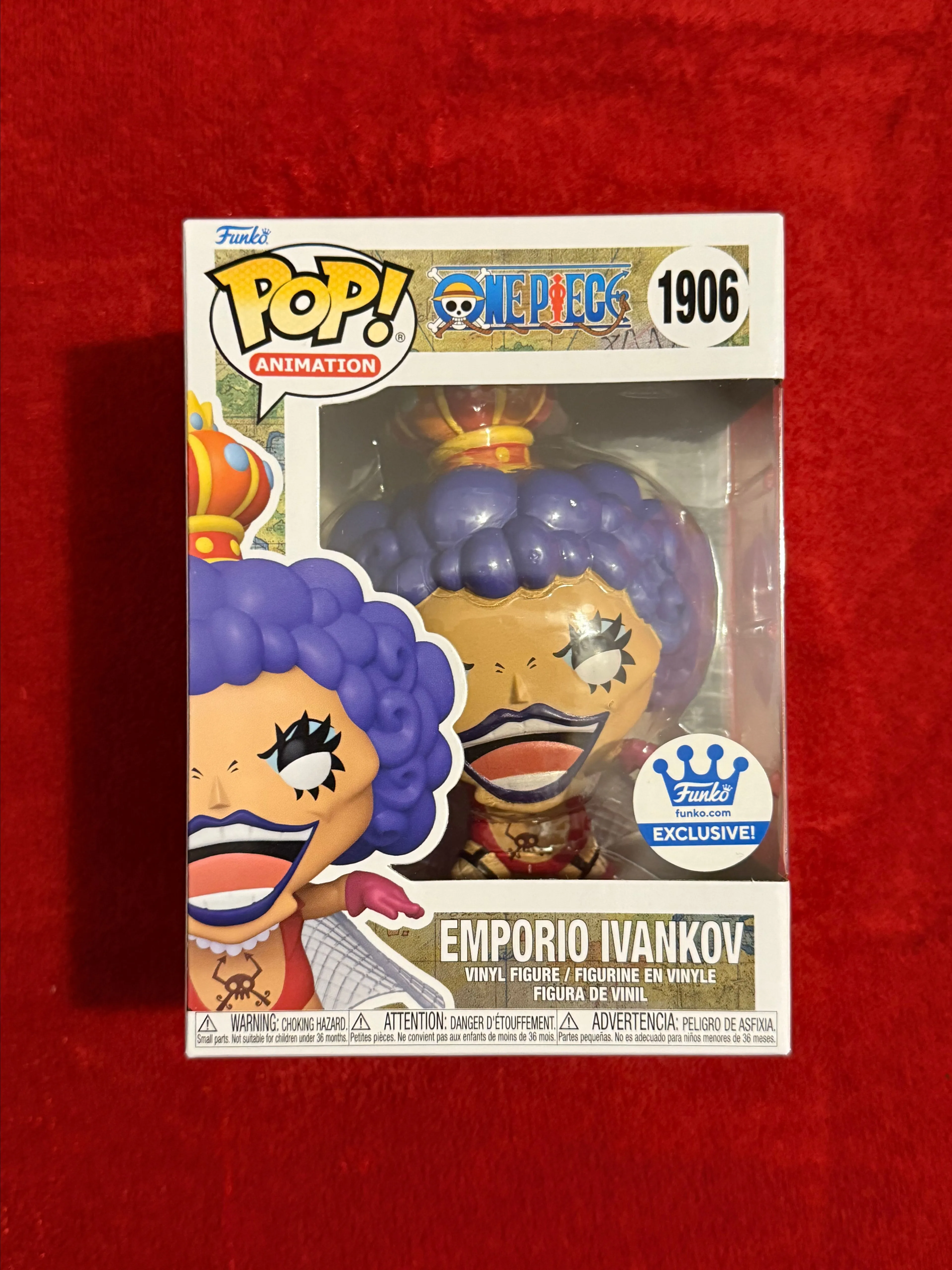 Product image for Funko Pop Animation One Piece Emporio Ivankov #1906 Exclusive W/ SOFT Protector