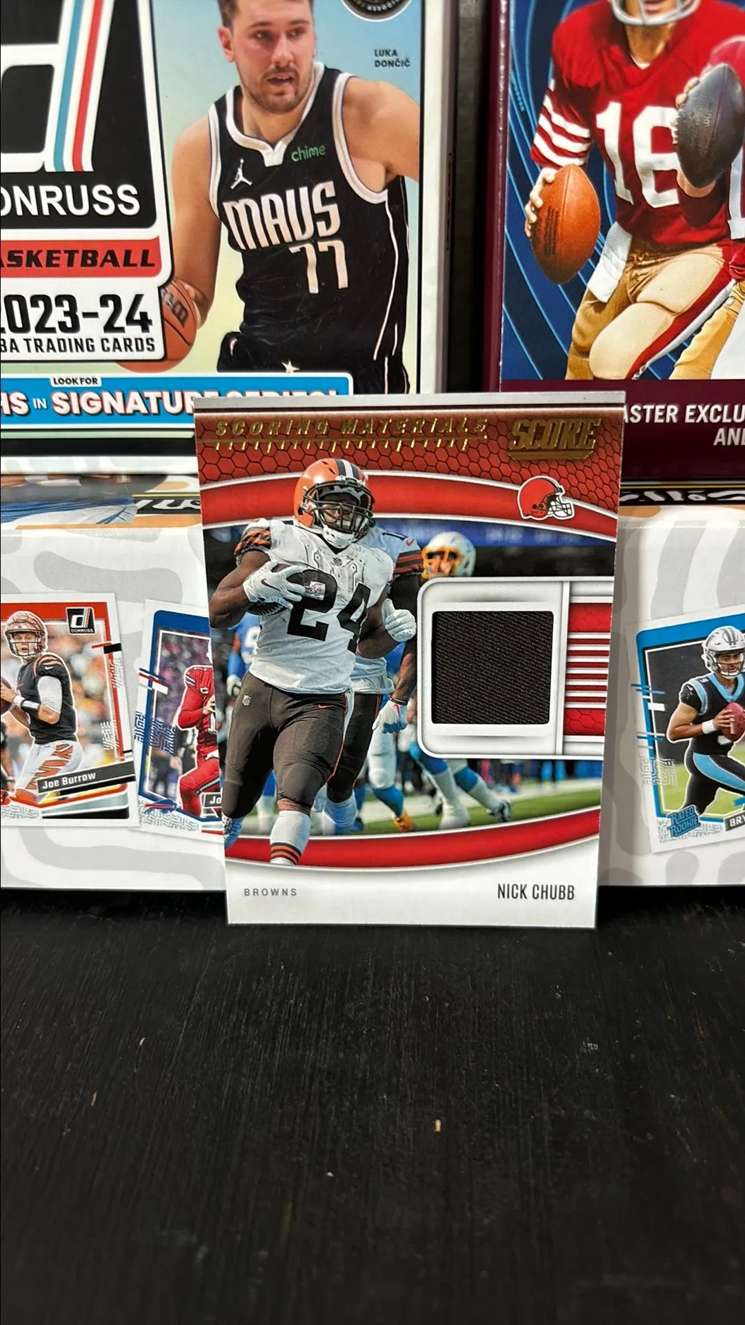 Product image for Nick Chubb jersey patch
