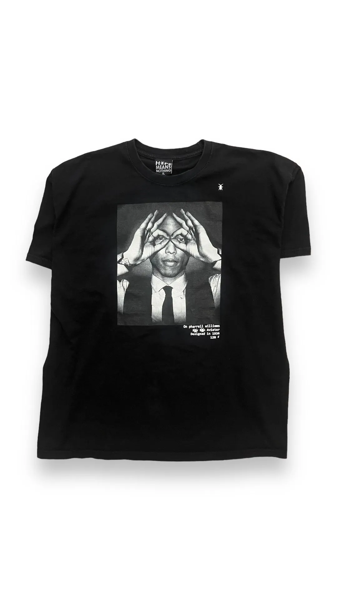 Product image for 09' Pharrell Euro  ray ban aviator photo shoot tee