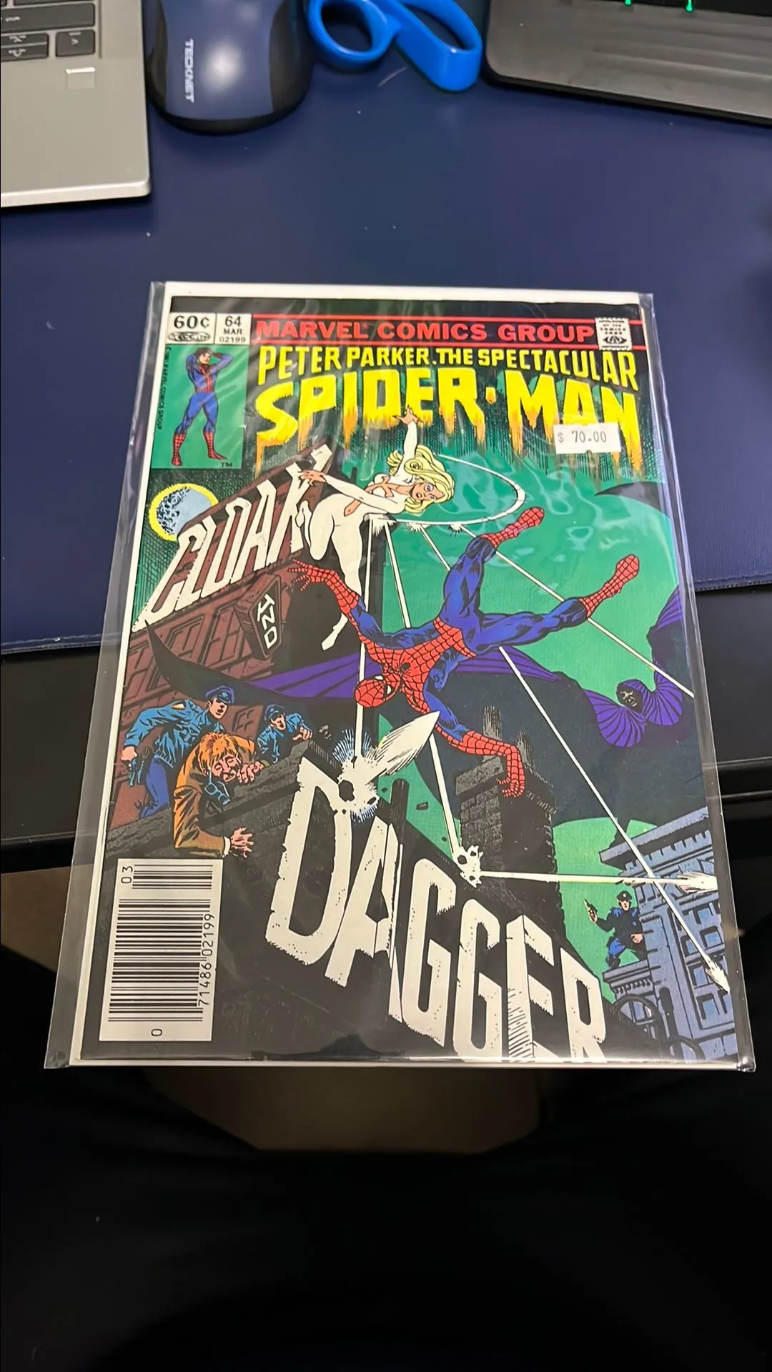 Product image for Spectacular Spider-Man #64 - First Cloak and Dagger