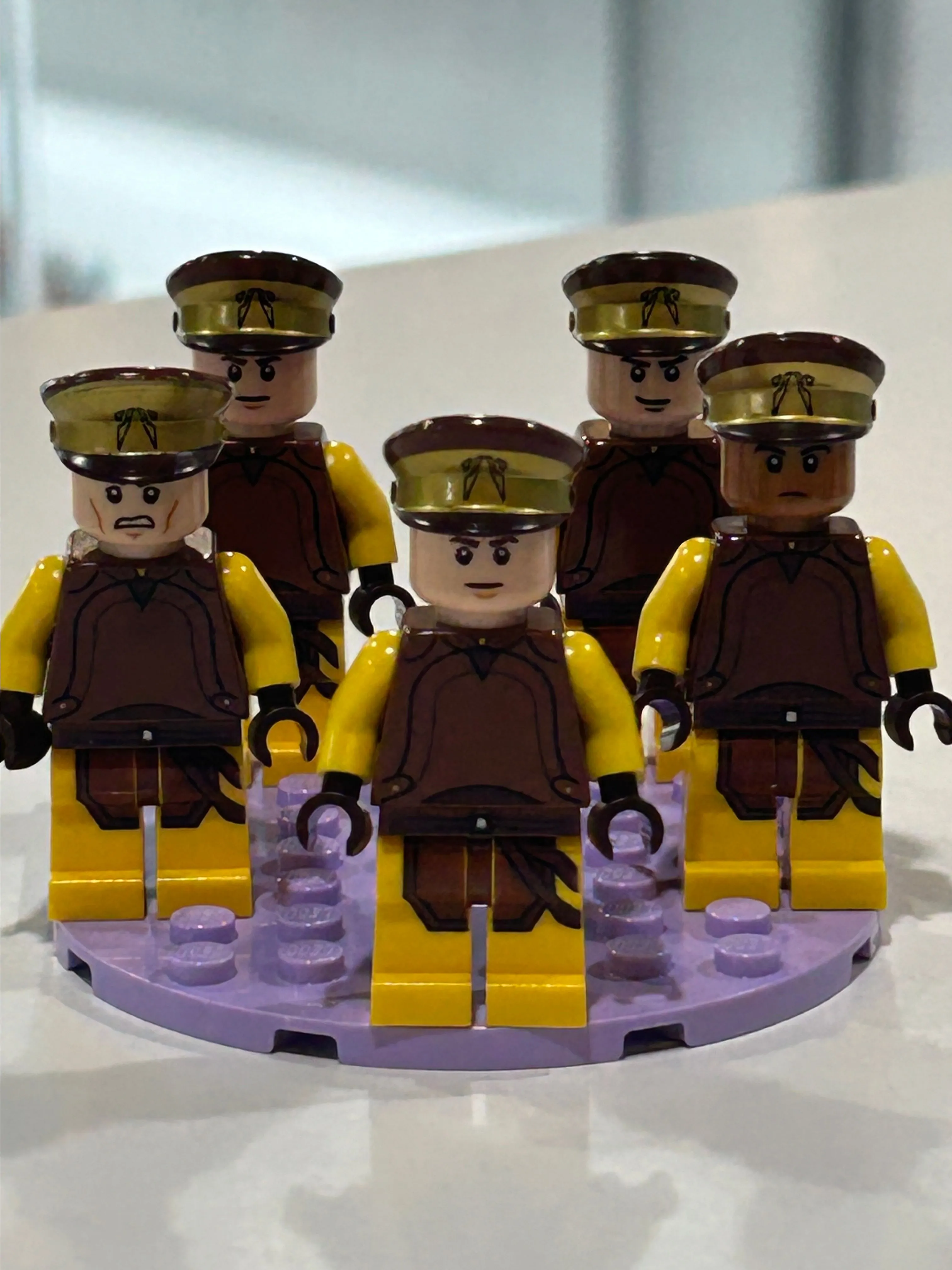 Product image for Lot of 5 Naboo Guard-Various heads