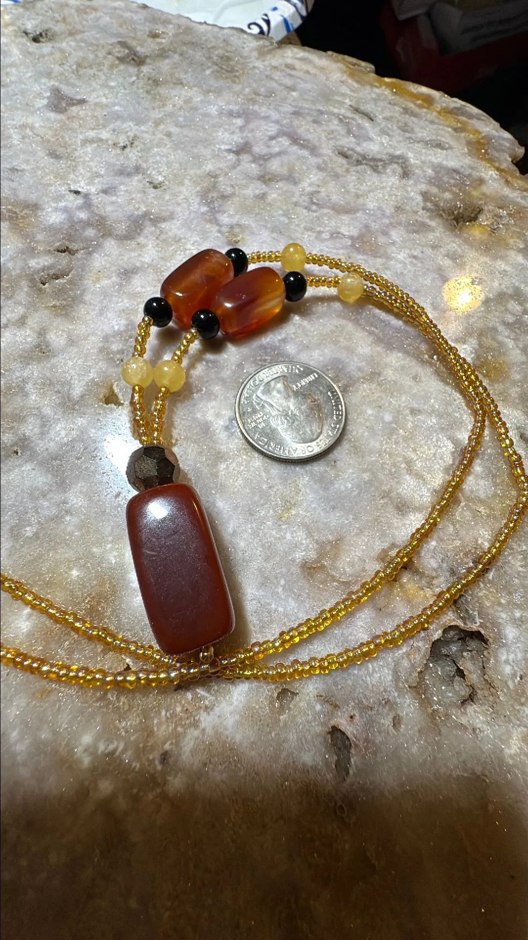 Product image for Red Agate Necklace