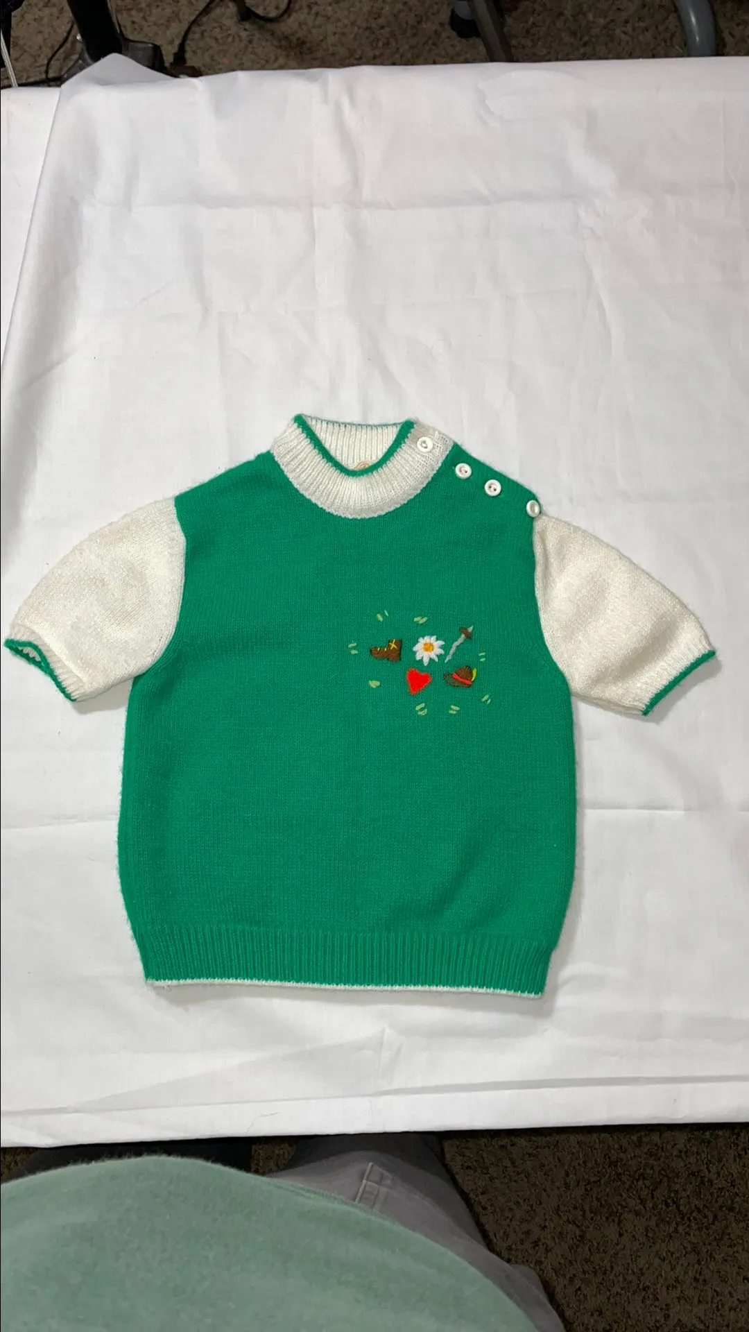 Product image for B0Gs Vintage Baby Sweater 50-60's Reno Italy