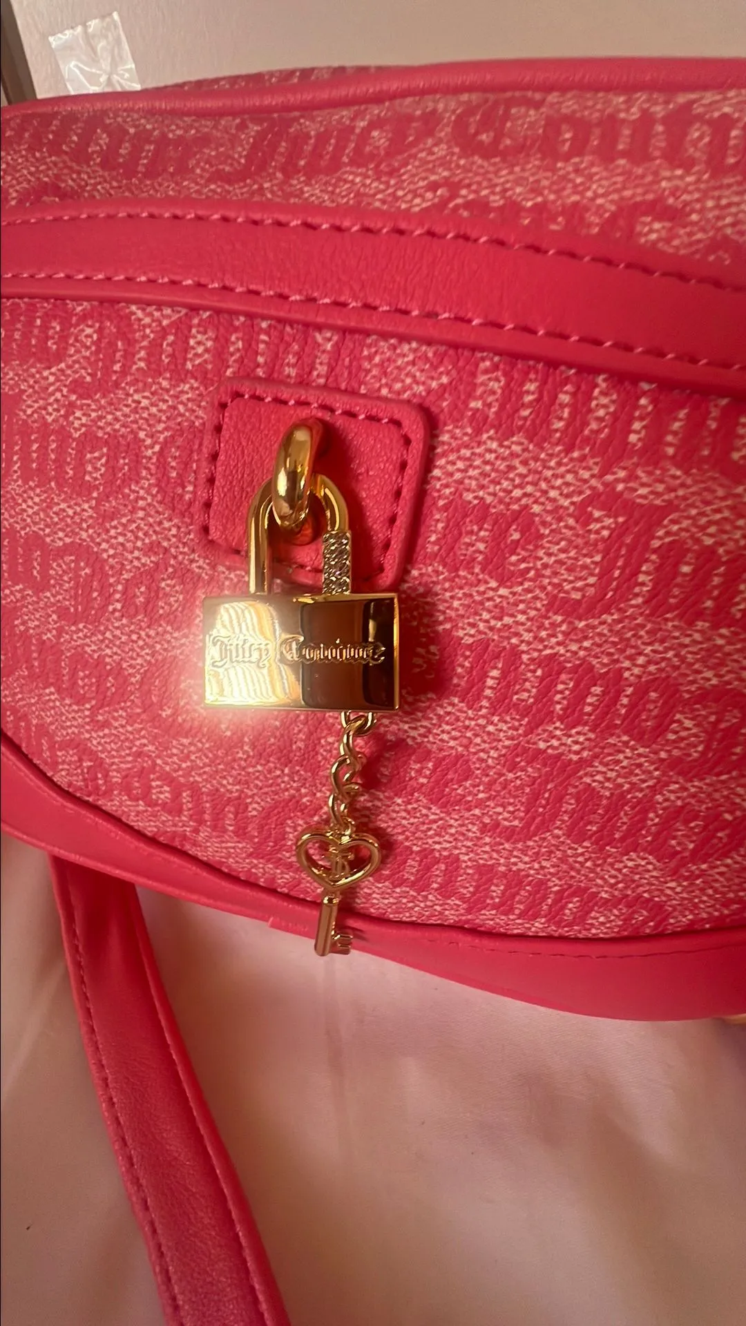 Product image for Juicy pink crossbody! Msrp 79.00