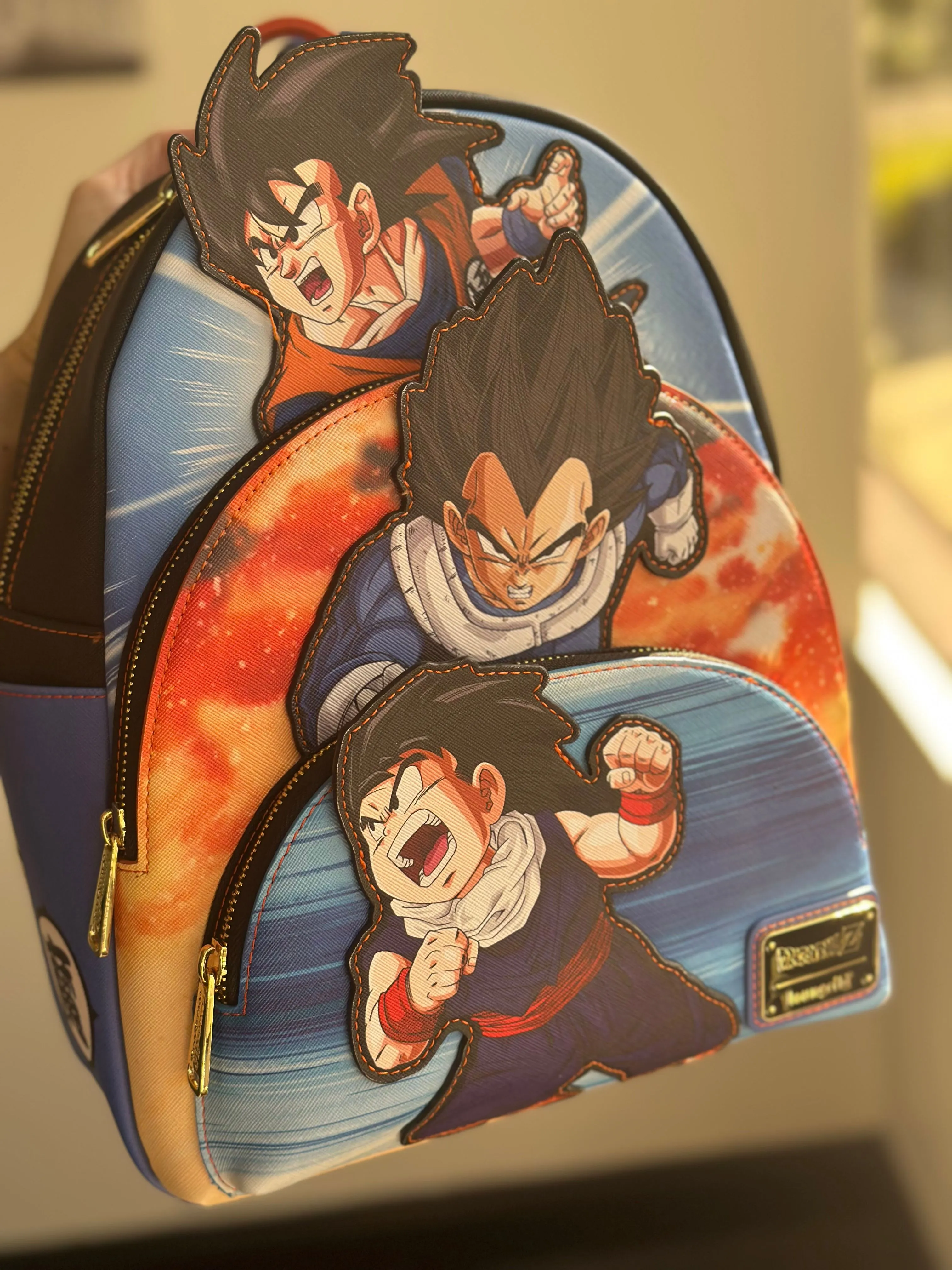 Product image for Dragon Ball Z Loungefly Triple Pocket ($99 retail)