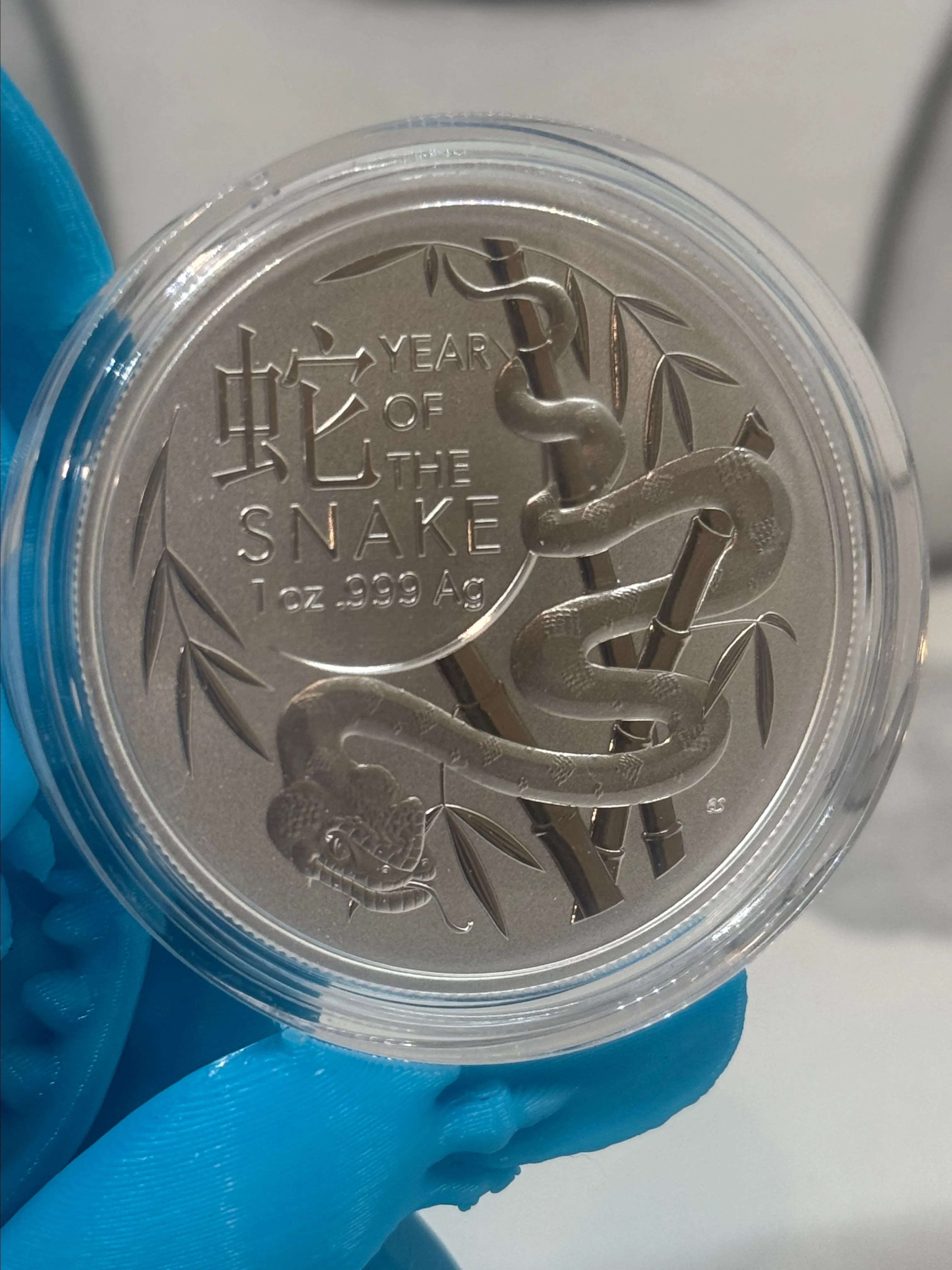 Product image for 2025 1 oz Royal Australian Mint Silver Year of the Snake Coin